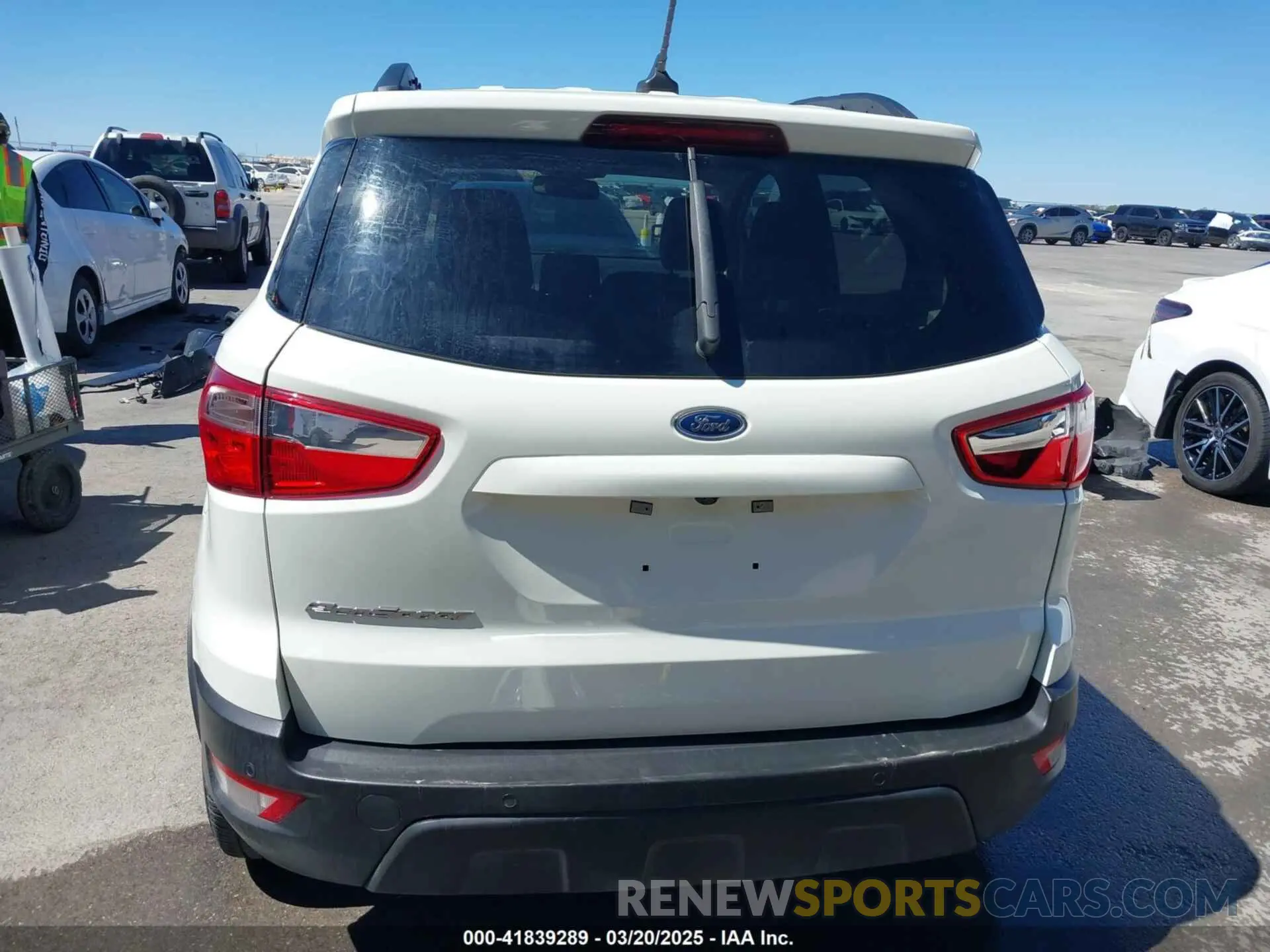 17 Photograph of a damaged car MAJ3S2GE4MC439992 FORD ECOSPORT 2021