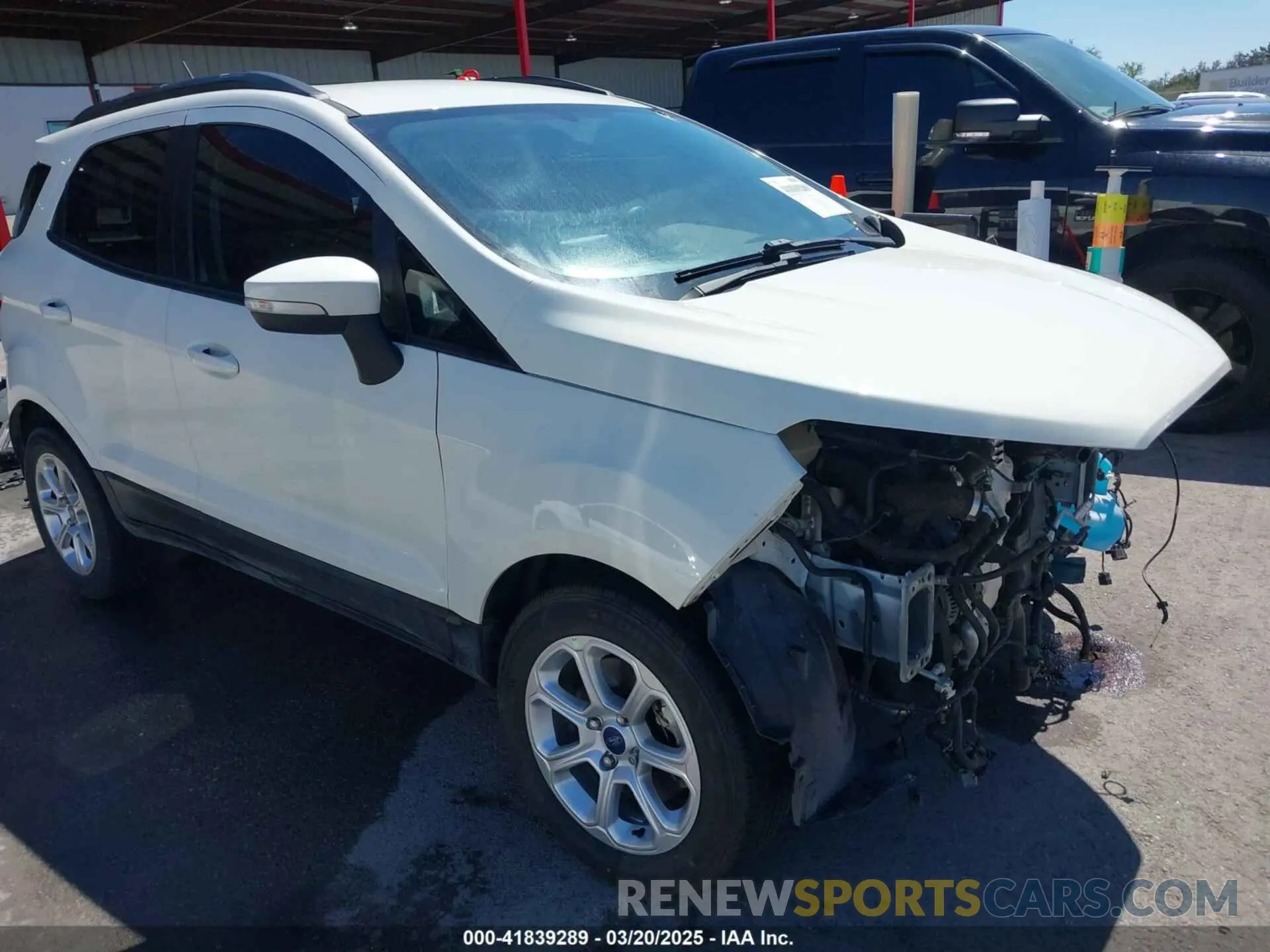 19 Photograph of a damaged car MAJ3S2GE4MC439992 FORD ECOSPORT 2021