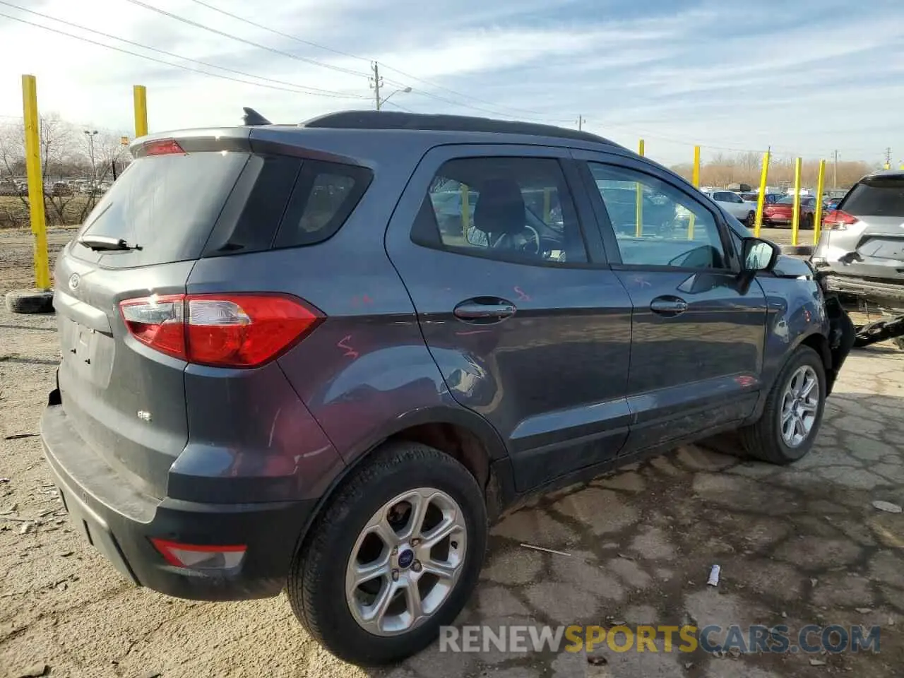 3 Photograph of a damaged car MAJ3S2GE4MC440737 FORD ECOSPORT 2021