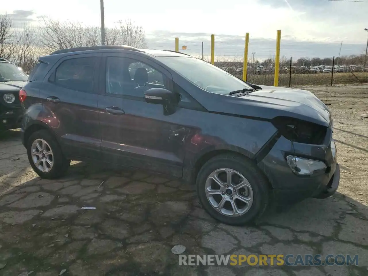 4 Photograph of a damaged car MAJ3S2GE4MC440737 FORD ECOSPORT 2021