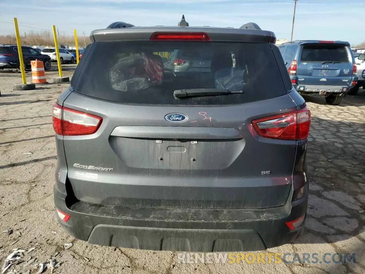 6 Photograph of a damaged car MAJ3S2GE4MC440737 FORD ECOSPORT 2021
