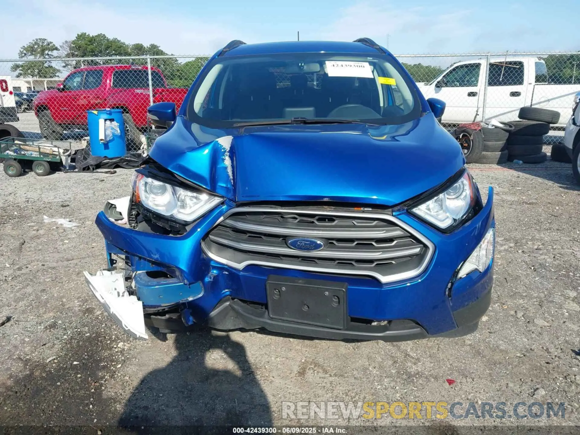 6 Photograph of a damaged car MAJ3S2GE4MC449096 FORD ECOSPORT 2021