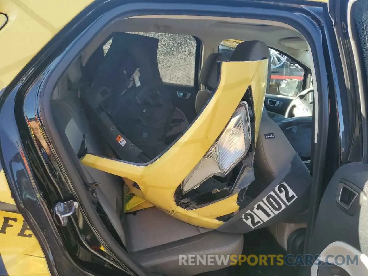 10 Photograph of a damaged car MAJ3S2GE5MC395467 FORD ECOSPORT 2021