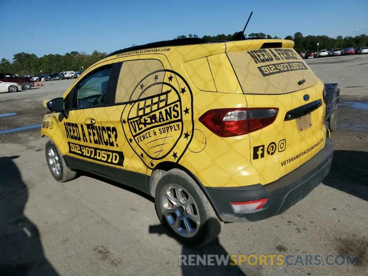 2 Photograph of a damaged car MAJ3S2GE5MC395467 FORD ECOSPORT 2021