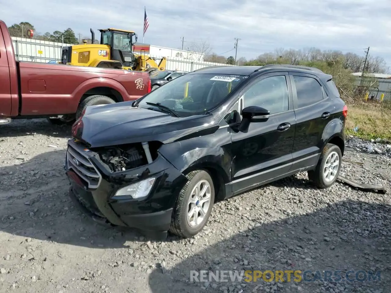 1 Photograph of a damaged car MAJ3S2GE5MC407665 FORD ECOSPORT 2021