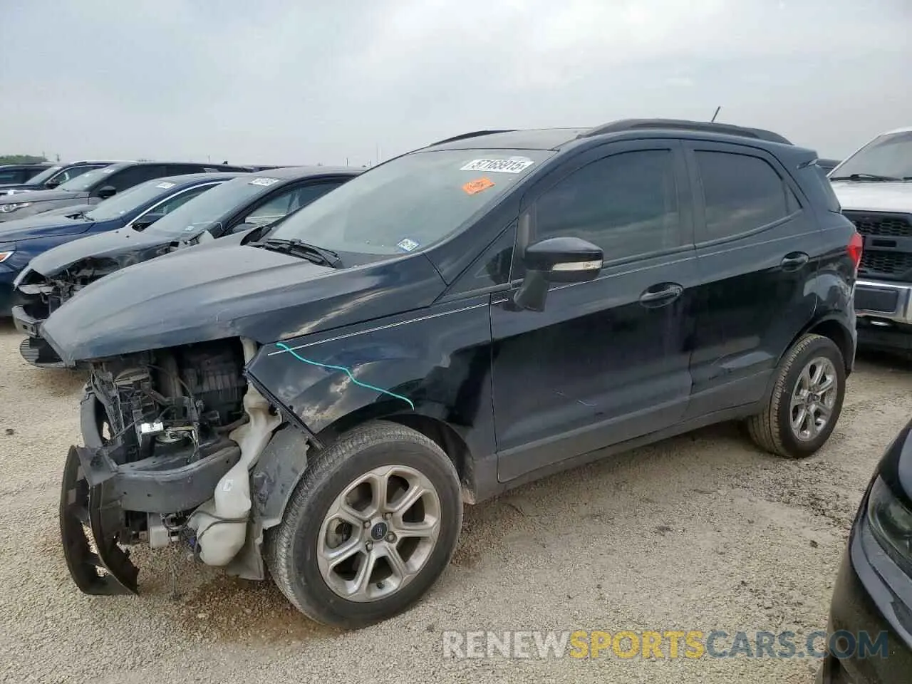 1 Photograph of a damaged car MAJ3S2GE5MC448779 FORD ECOSPORT 2021