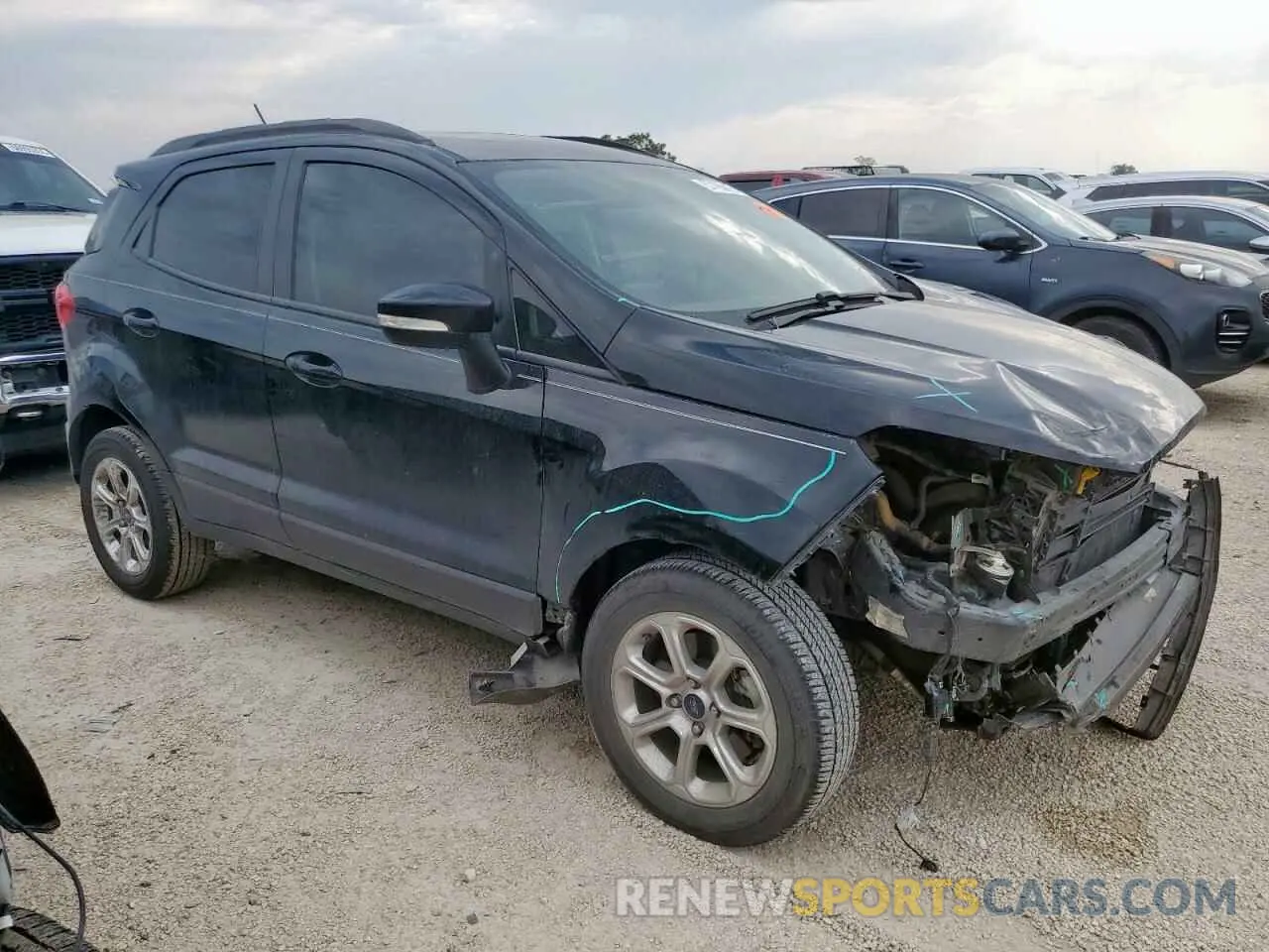 4 Photograph of a damaged car MAJ3S2GE5MC448779 FORD ECOSPORT 2021