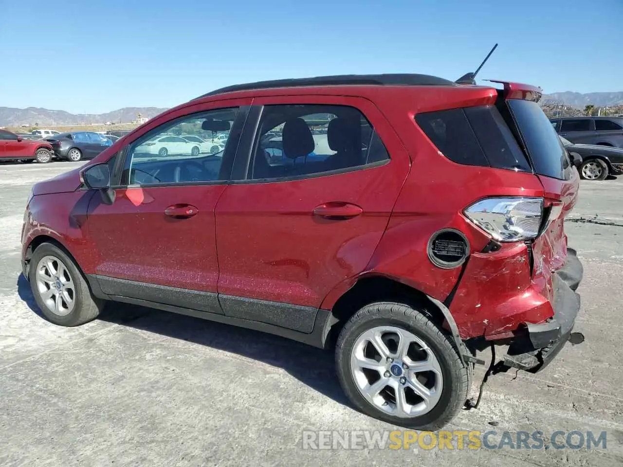2 Photograph of a damaged car MAJ3S2GE6MC398426 FORD ECOSPORT 2021
