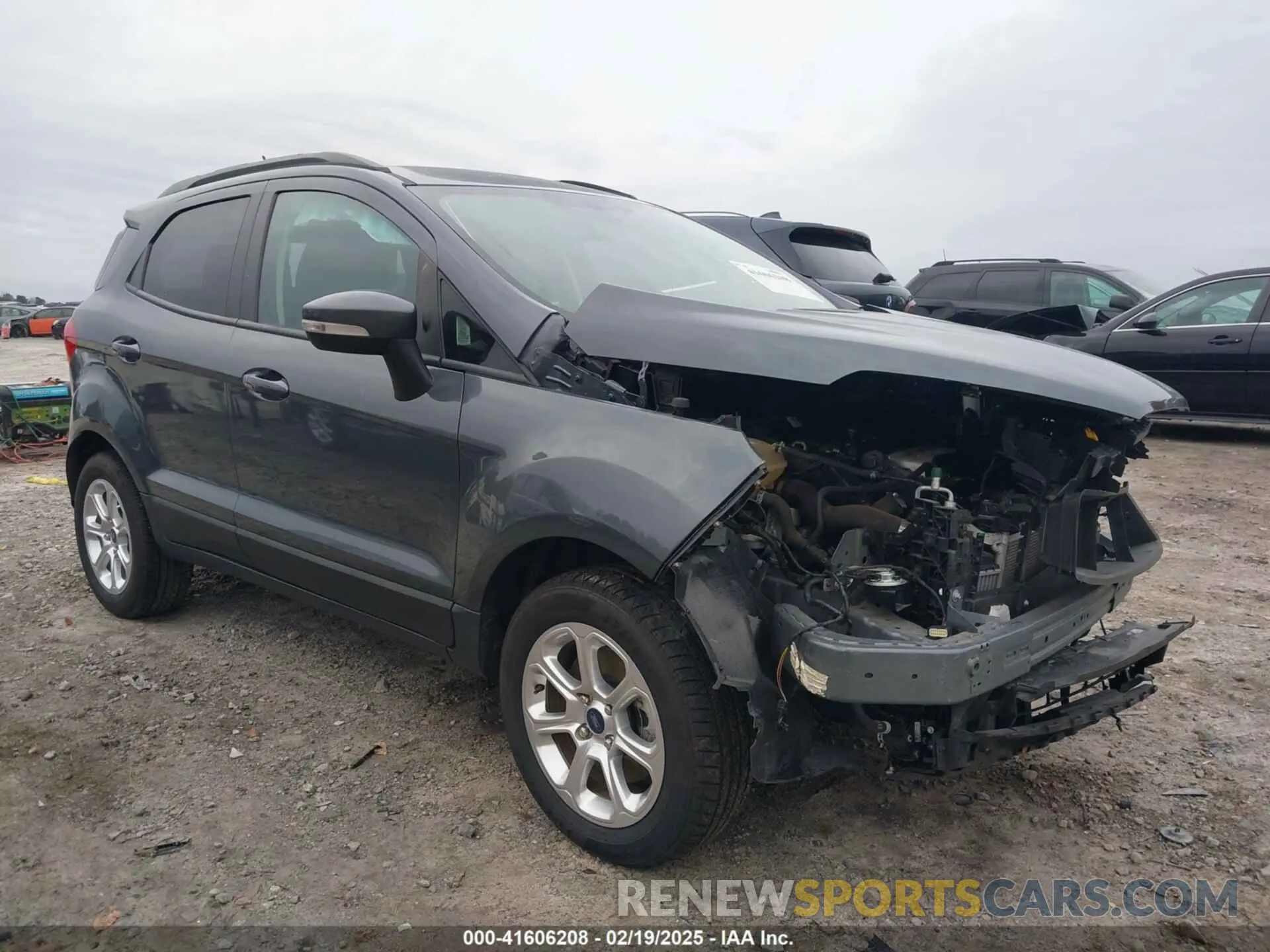 1 Photograph of a damaged car MAJ3S2GE6MC403950 FORD ECOSPORT 2021