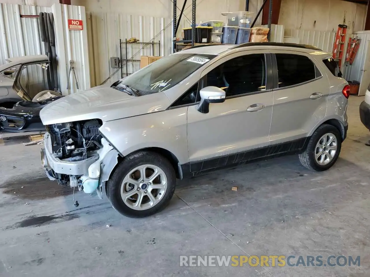 1 Photograph of a damaged car MAJ3S2GE6MC438682 FORD ECOSPORT 2021