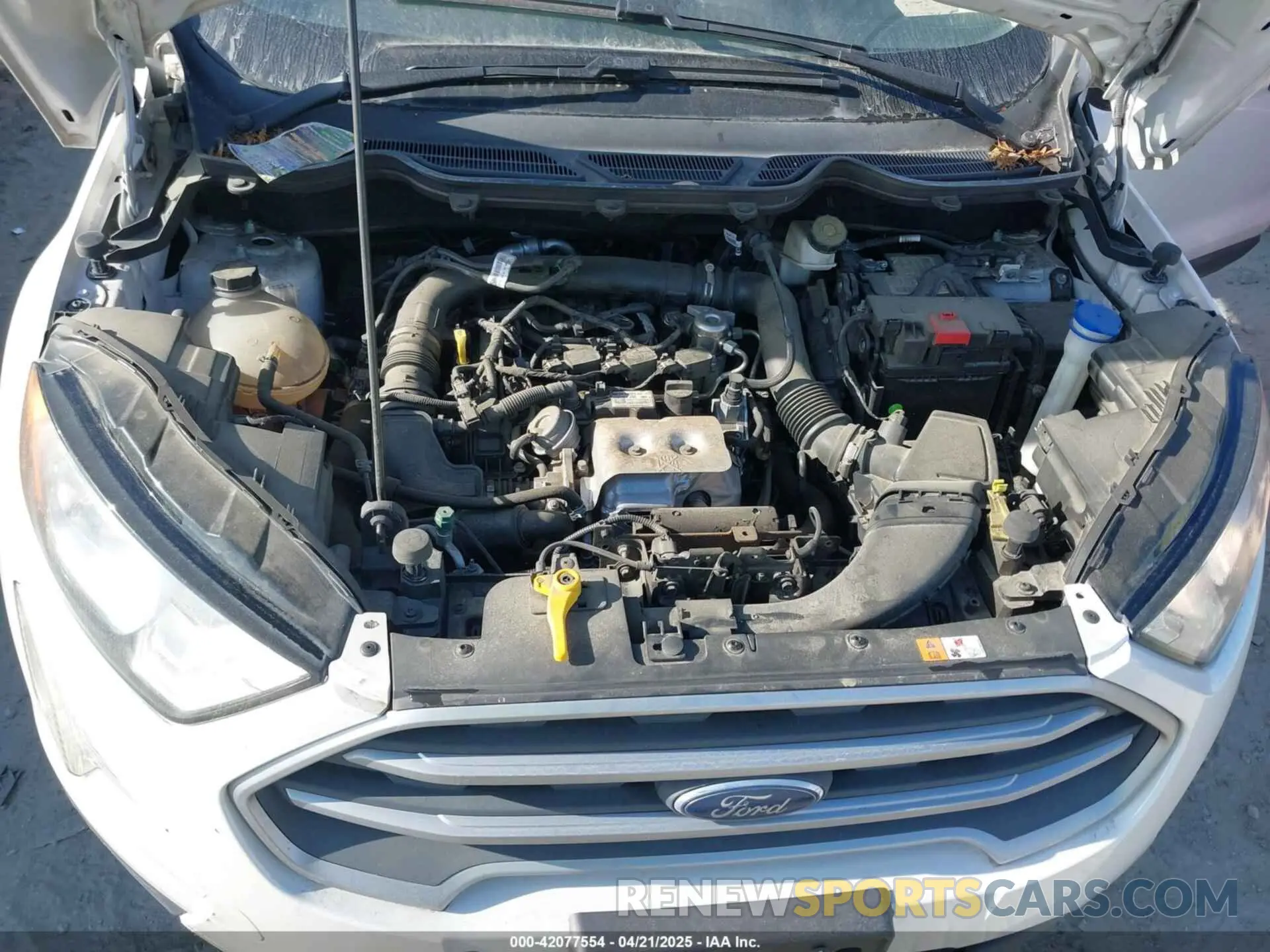 10 Photograph of a damaged car MAJ3S2GE7MC399763 FORD ECOSPORT 2021