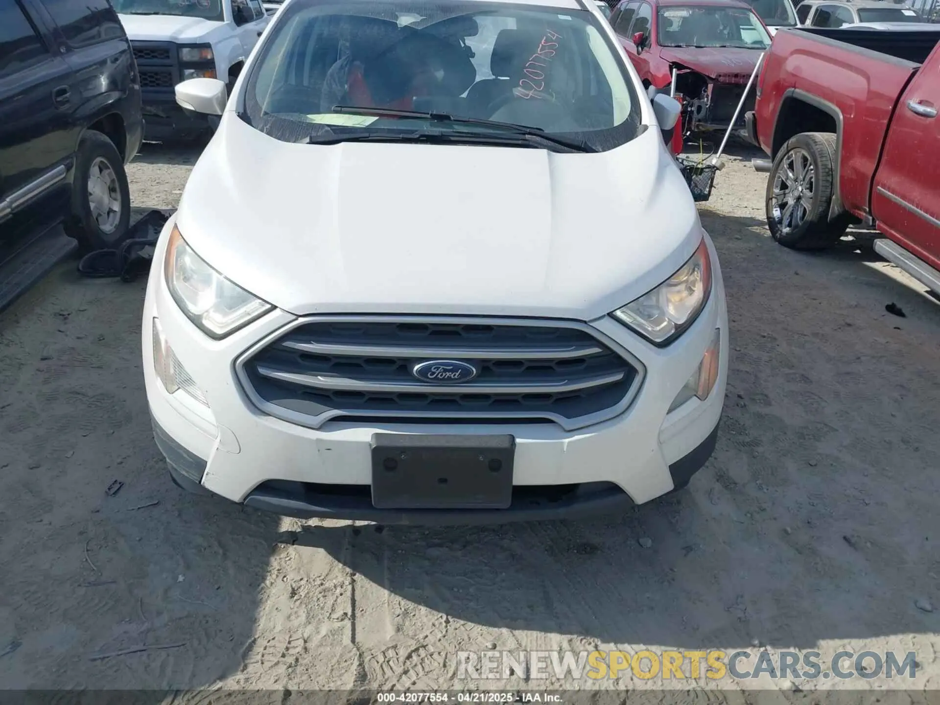 12 Photograph of a damaged car MAJ3S2GE7MC399763 FORD ECOSPORT 2021