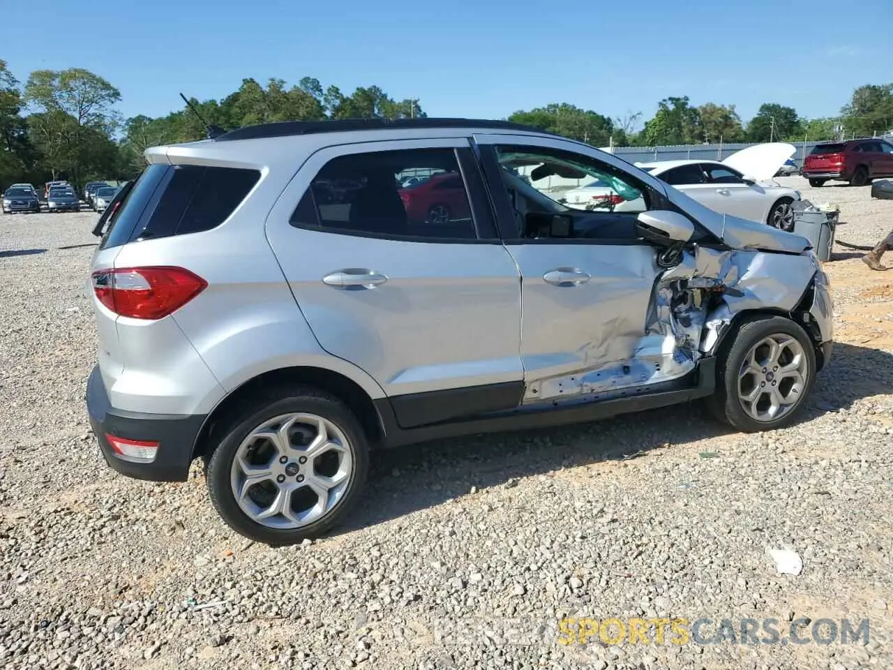 3 Photograph of a damaged car MAJ3S2GE7MC403200 FORD ECOSPORT 2021