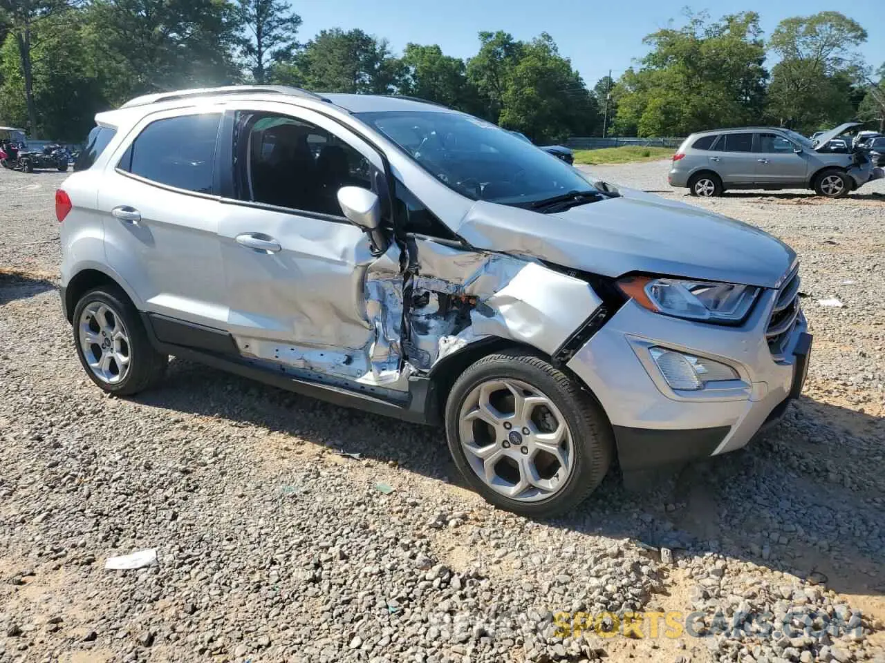 4 Photograph of a damaged car MAJ3S2GE7MC403200 FORD ECOSPORT 2021