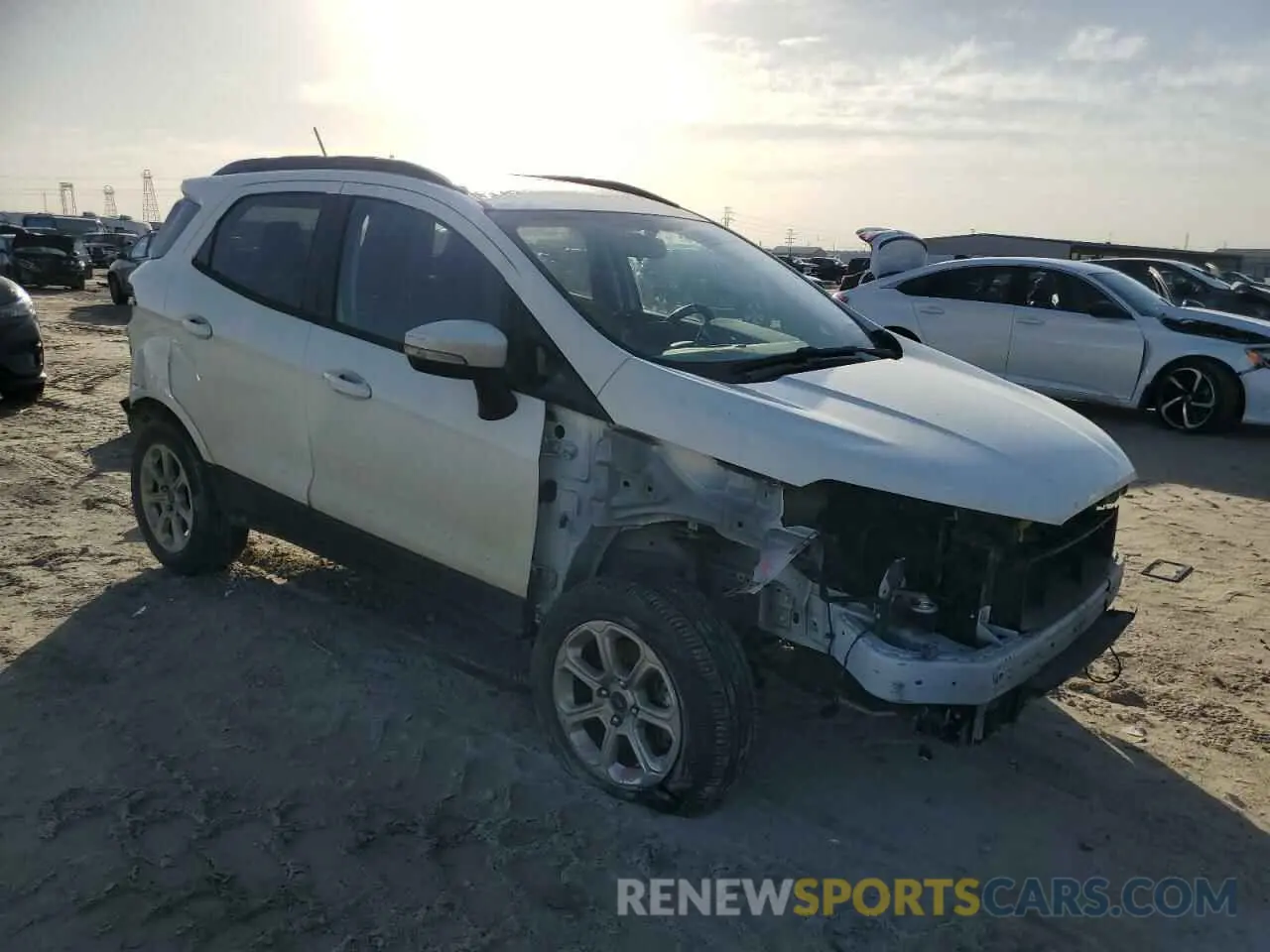 4 Photograph of a damaged car MAJ3S2GE7MC439937 FORD ECOSPORT 2021