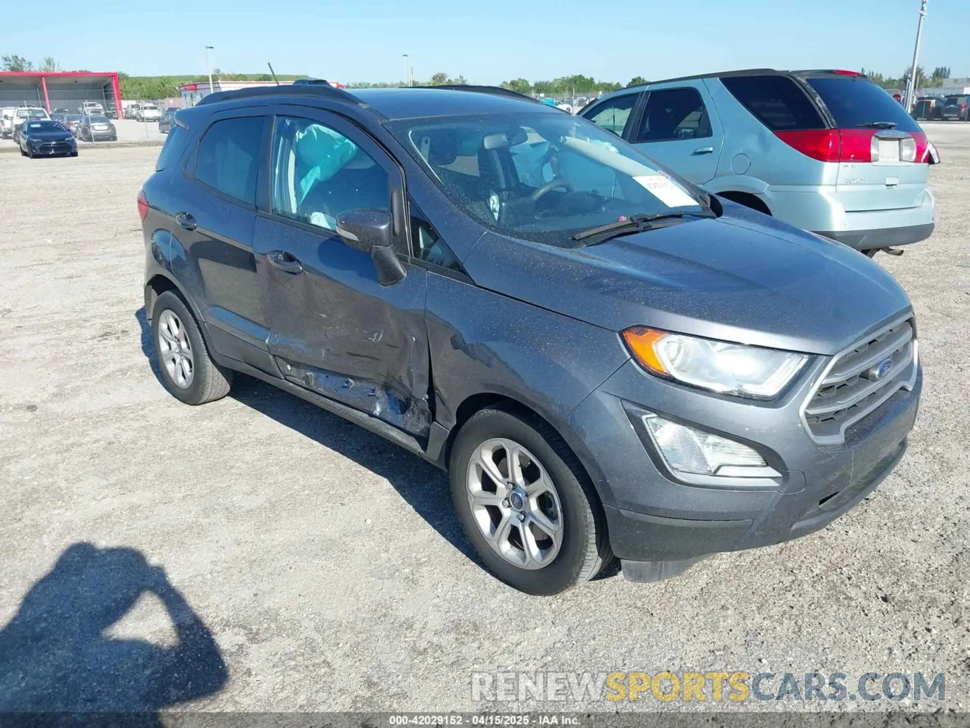 1 Photograph of a damaged car MAJ3S2GE7MC456723 FORD ECOSPORT 2021
