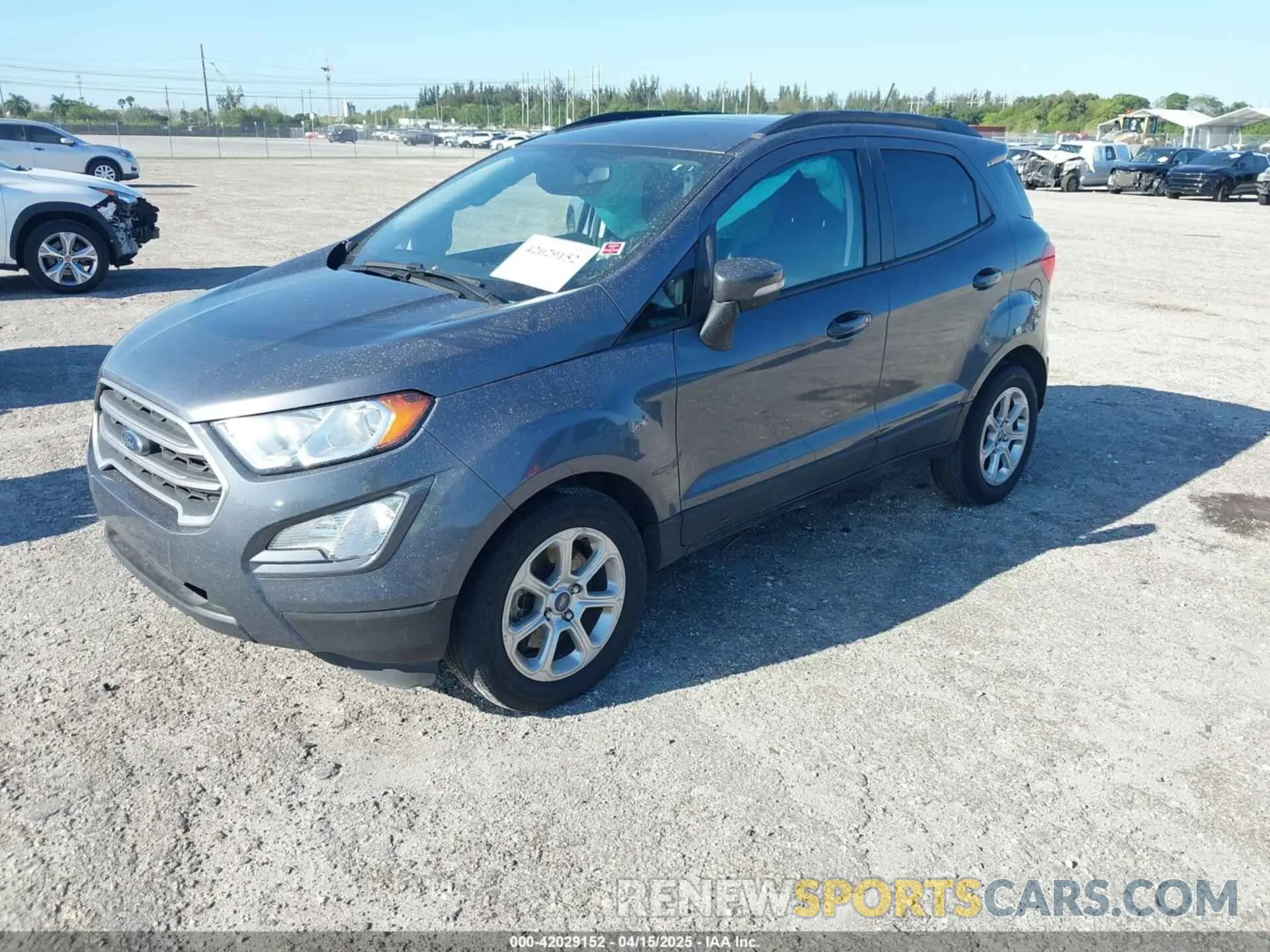2 Photograph of a damaged car MAJ3S2GE7MC456723 FORD ECOSPORT 2021