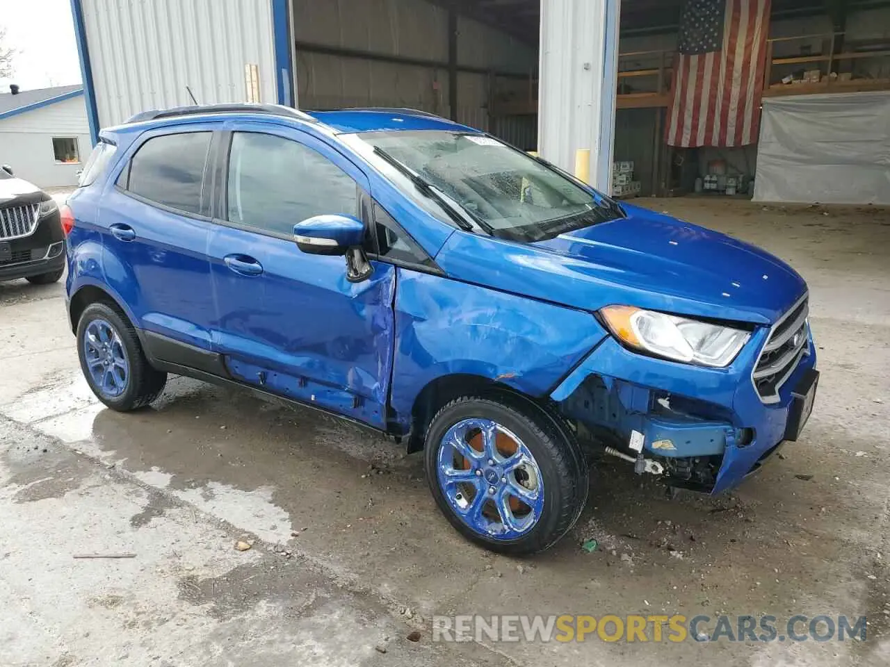 4 Photograph of a damaged car MAJ3S2GE8MC395768 FORD ECOSPORT 2021