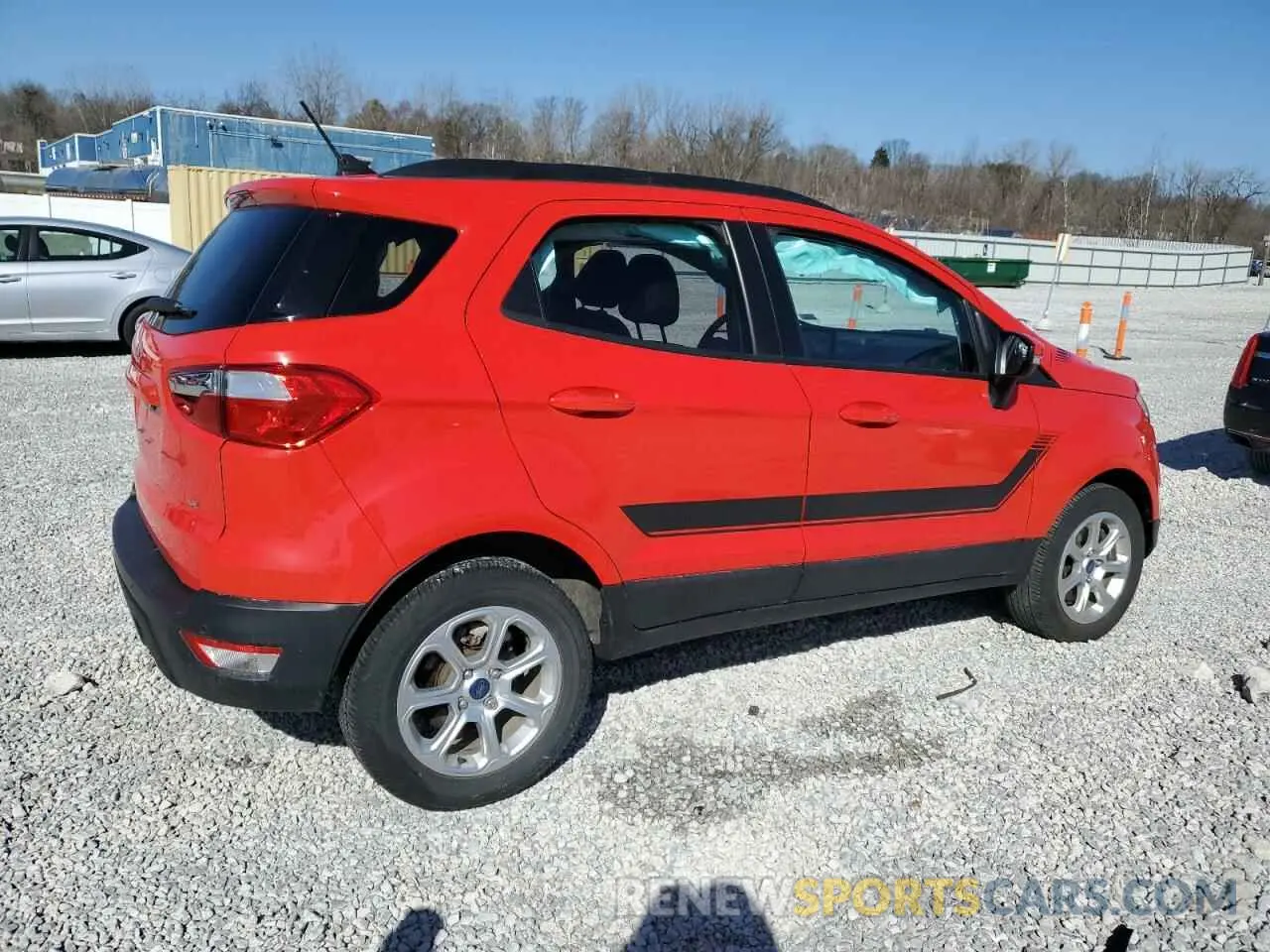 3 Photograph of a damaged car MAJ3S2GE8MC408423 FORD ECOSPORT 2021