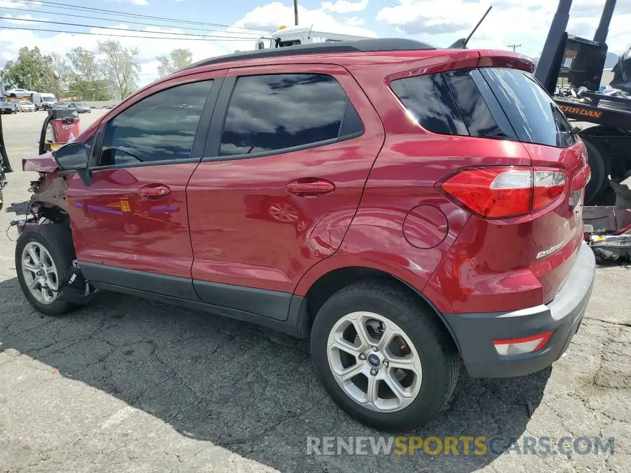 2 Photograph of a damaged car MAJ3S2GE9MC399425 FORD ECOSPORT 2021