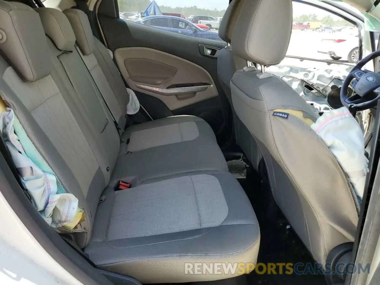 12 Photograph of a damaged car MAJ3S2GE9MC406289 FORD ECOSPORT 2021