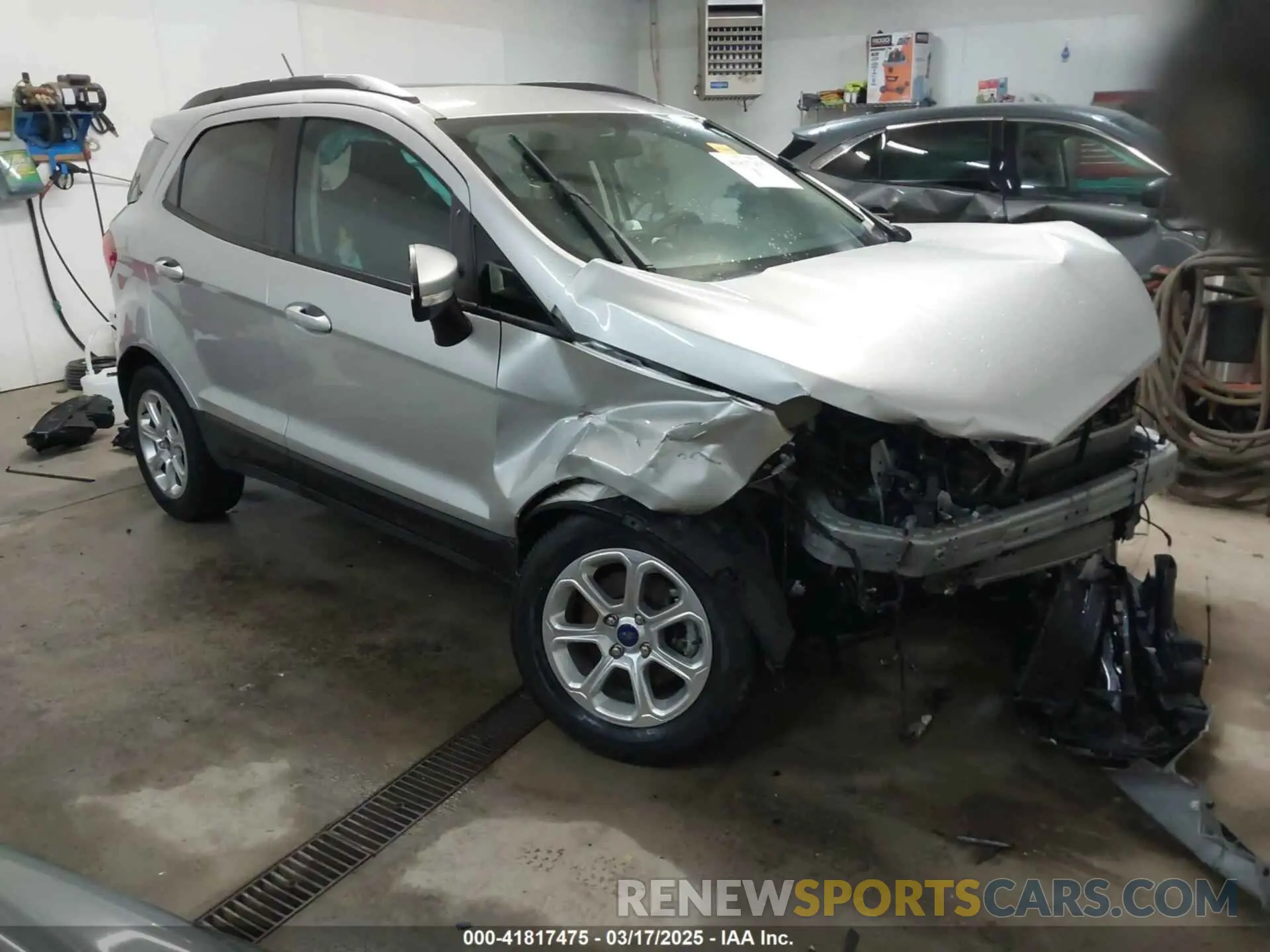 1 Photograph of a damaged car MAJ3S2GE9MC441446 FORD ECOSPORT 2021