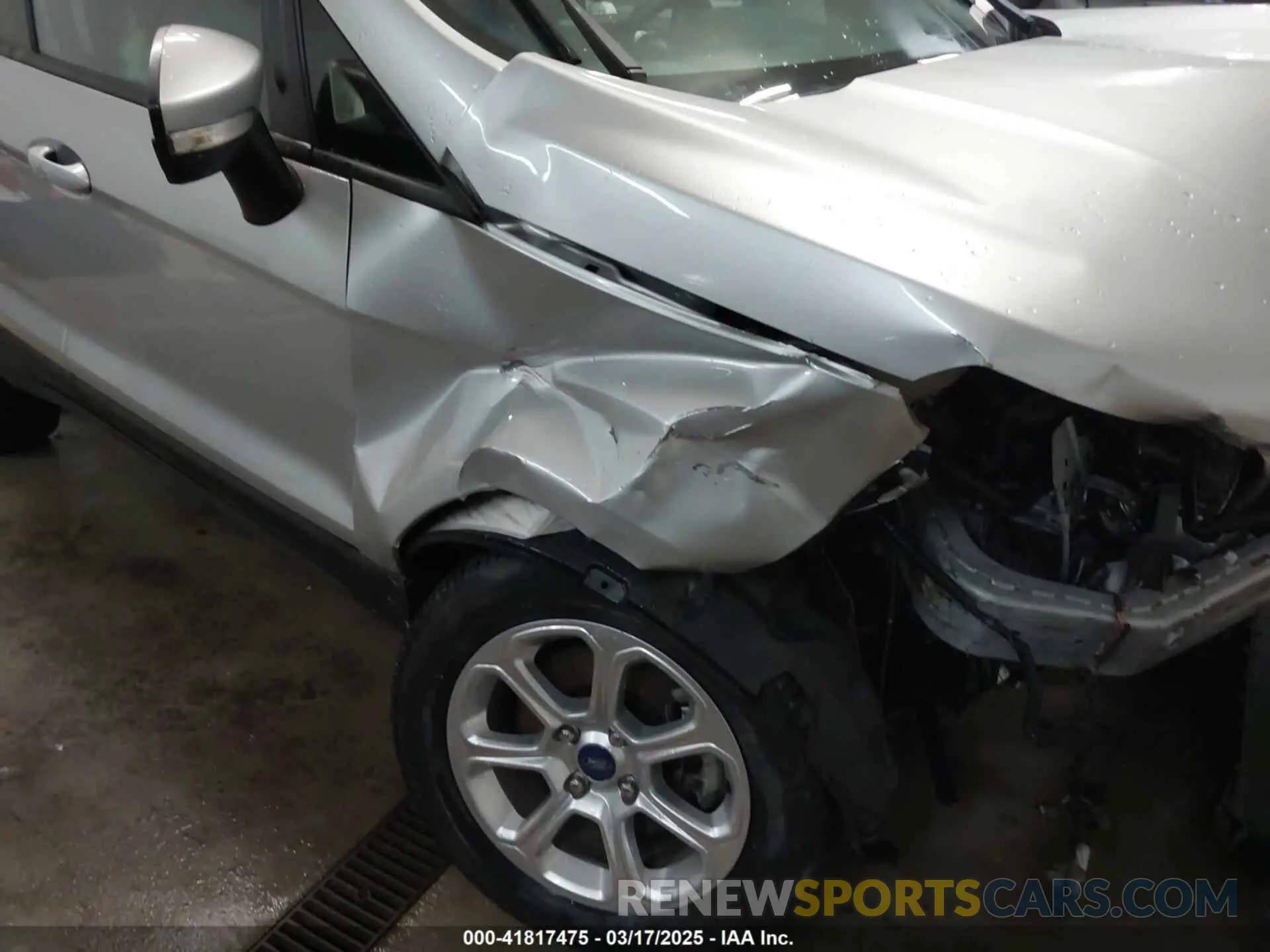 18 Photograph of a damaged car MAJ3S2GE9MC441446 FORD ECOSPORT 2021