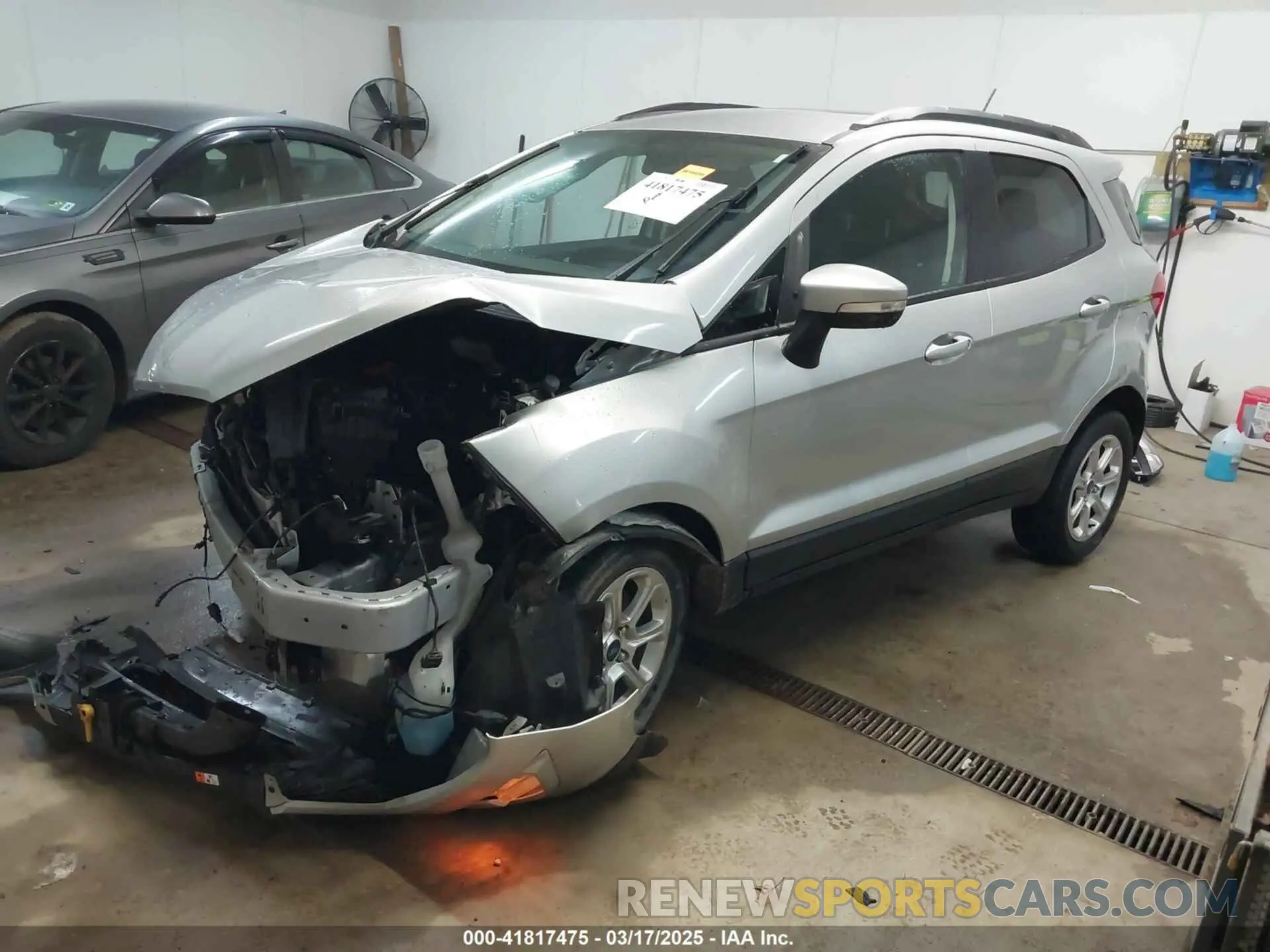 2 Photograph of a damaged car MAJ3S2GE9MC441446 FORD ECOSPORT 2021