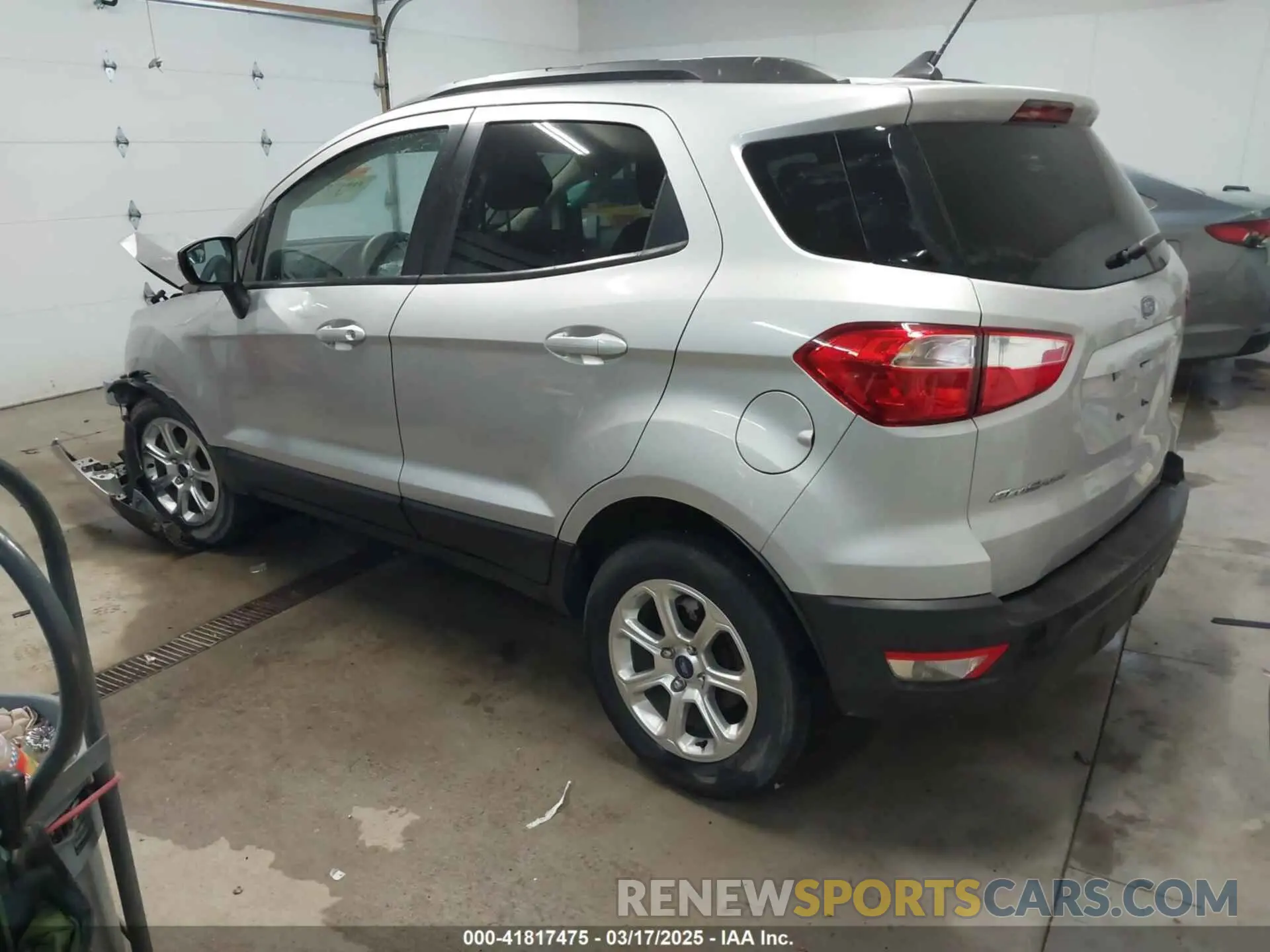 3 Photograph of a damaged car MAJ3S2GE9MC441446 FORD ECOSPORT 2021