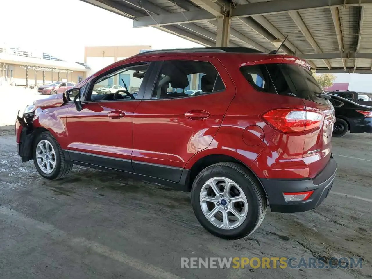 2 Photograph of a damaged car MAJ3S2GE9MC446498 FORD ECOSPORT 2021