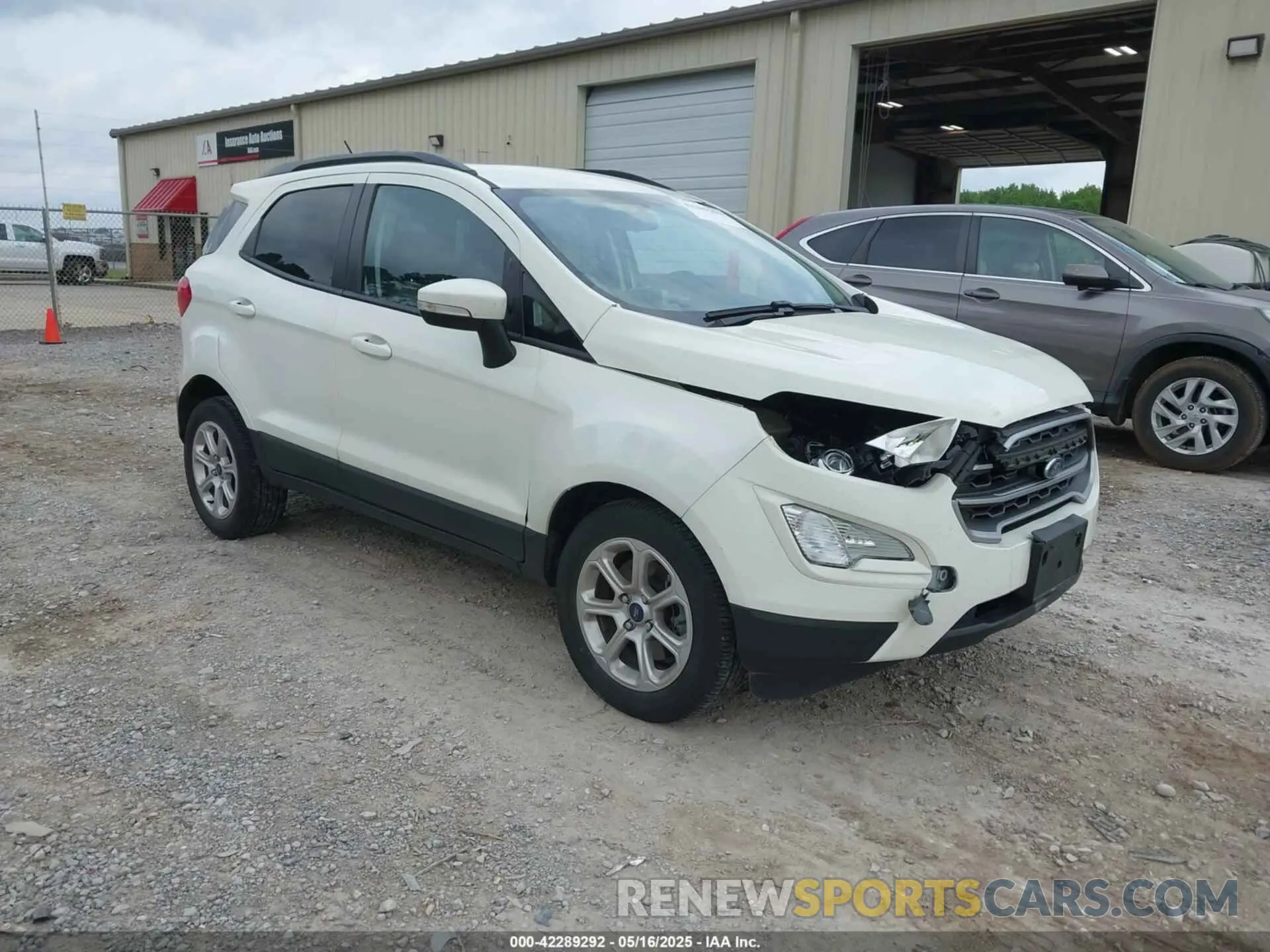 1 Photograph of a damaged car MAJ3S2GE9MC448347 FORD ECOSPORT 2021