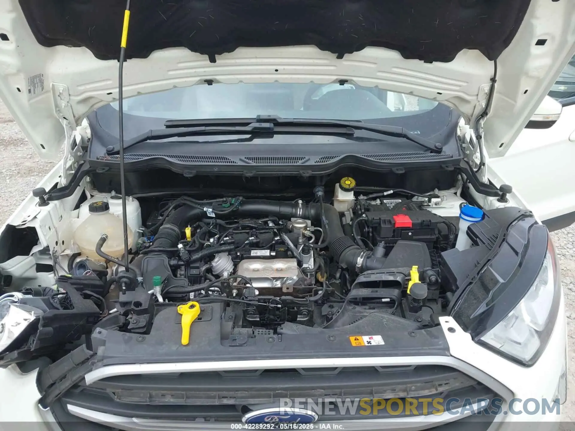 10 Photograph of a damaged car MAJ3S2GE9MC448347 FORD ECOSPORT 2021