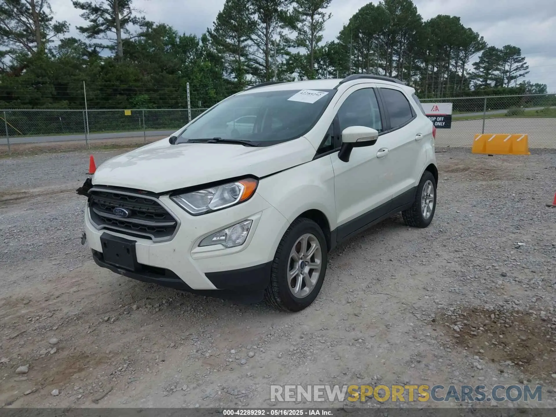 2 Photograph of a damaged car MAJ3S2GE9MC448347 FORD ECOSPORT 2021