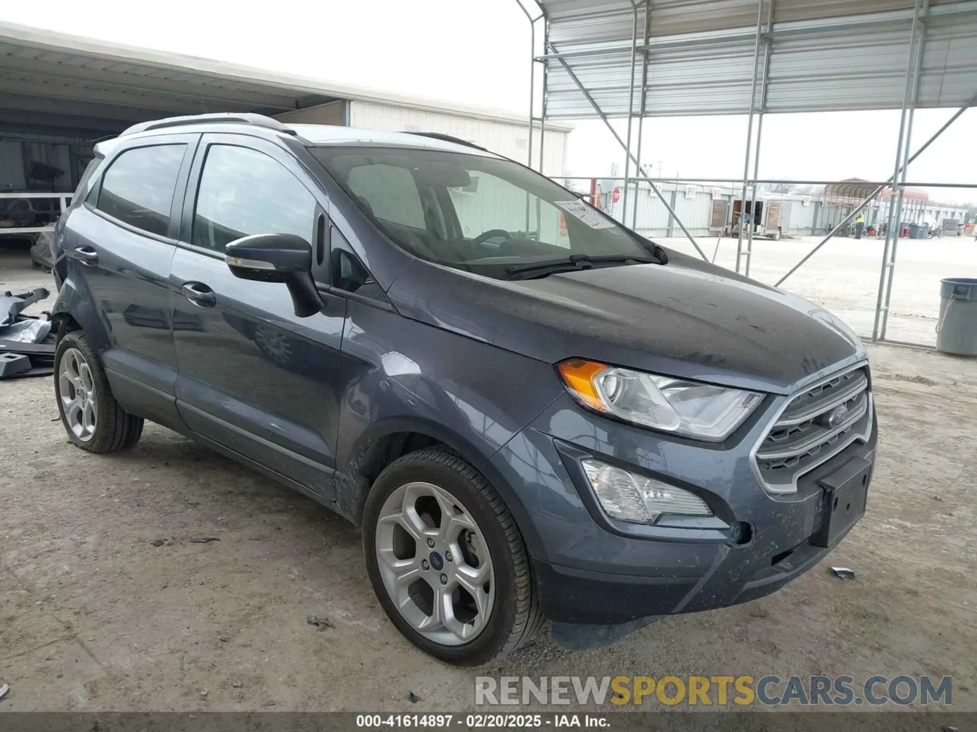 1 Photograph of a damaged car MAJ3S2GE9MC451944 FORD ECOSPORT 2021