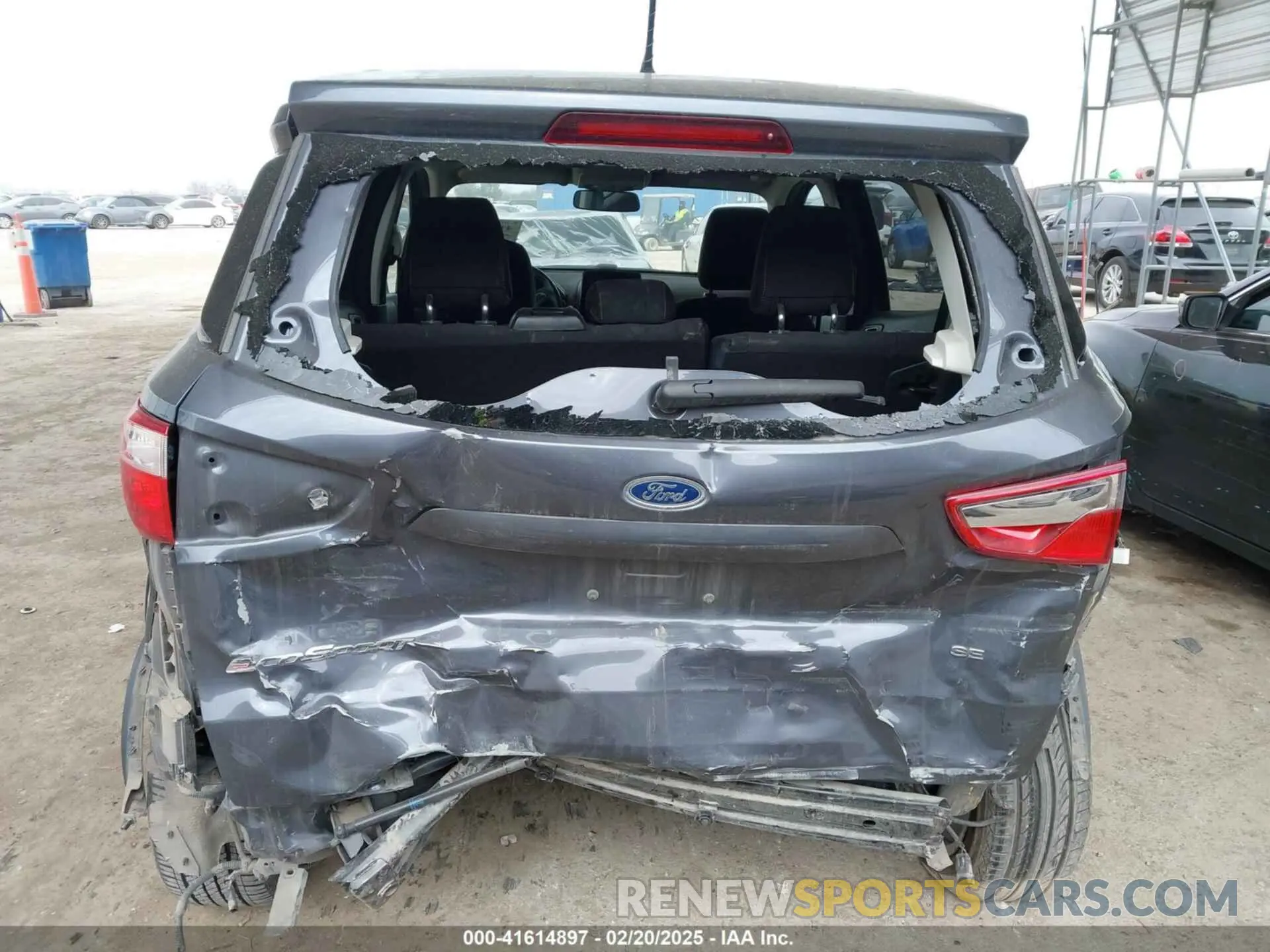16 Photograph of a damaged car MAJ3S2GE9MC451944 FORD ECOSPORT 2021