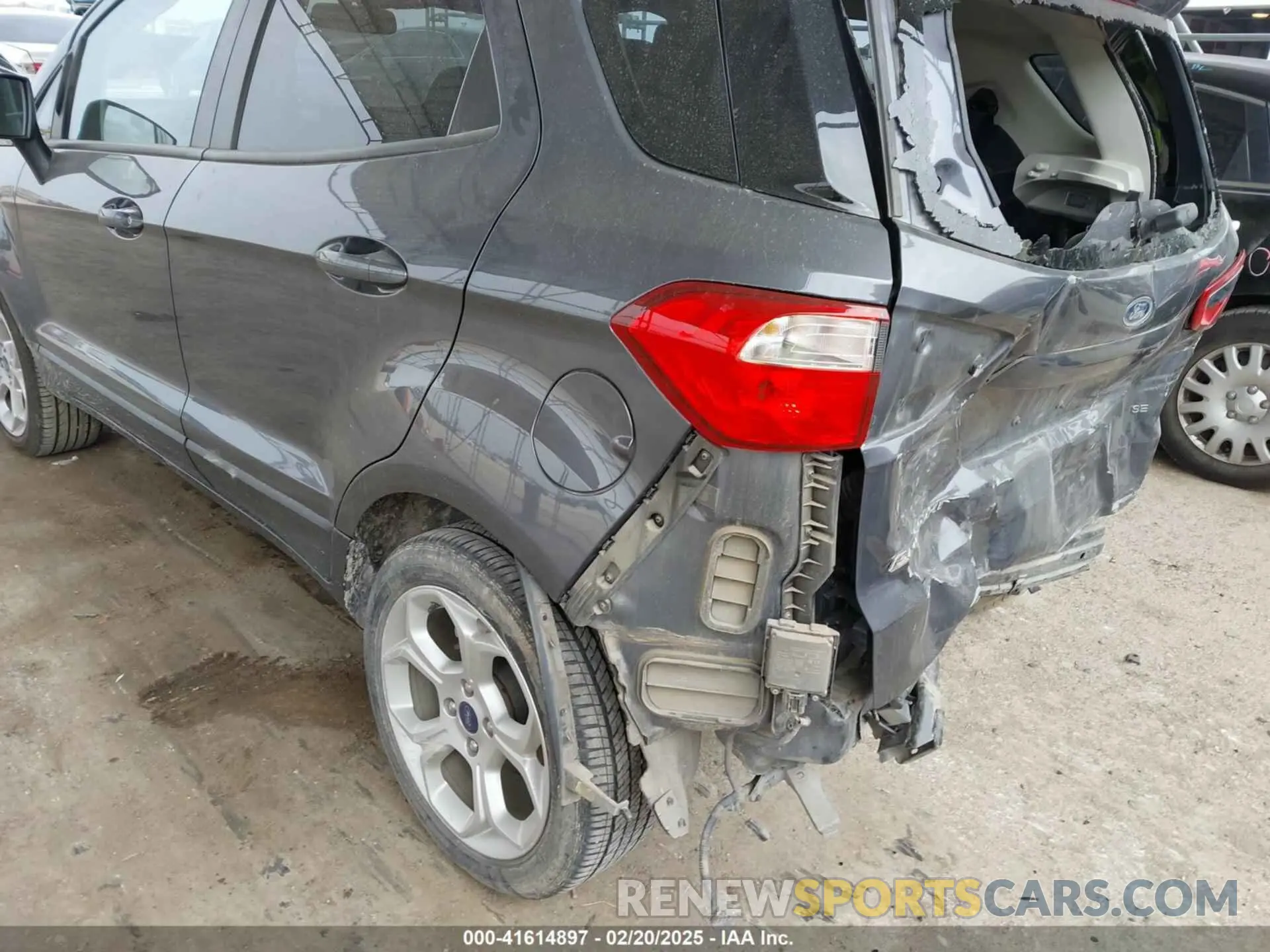 6 Photograph of a damaged car MAJ3S2GE9MC451944 FORD ECOSPORT 2021
