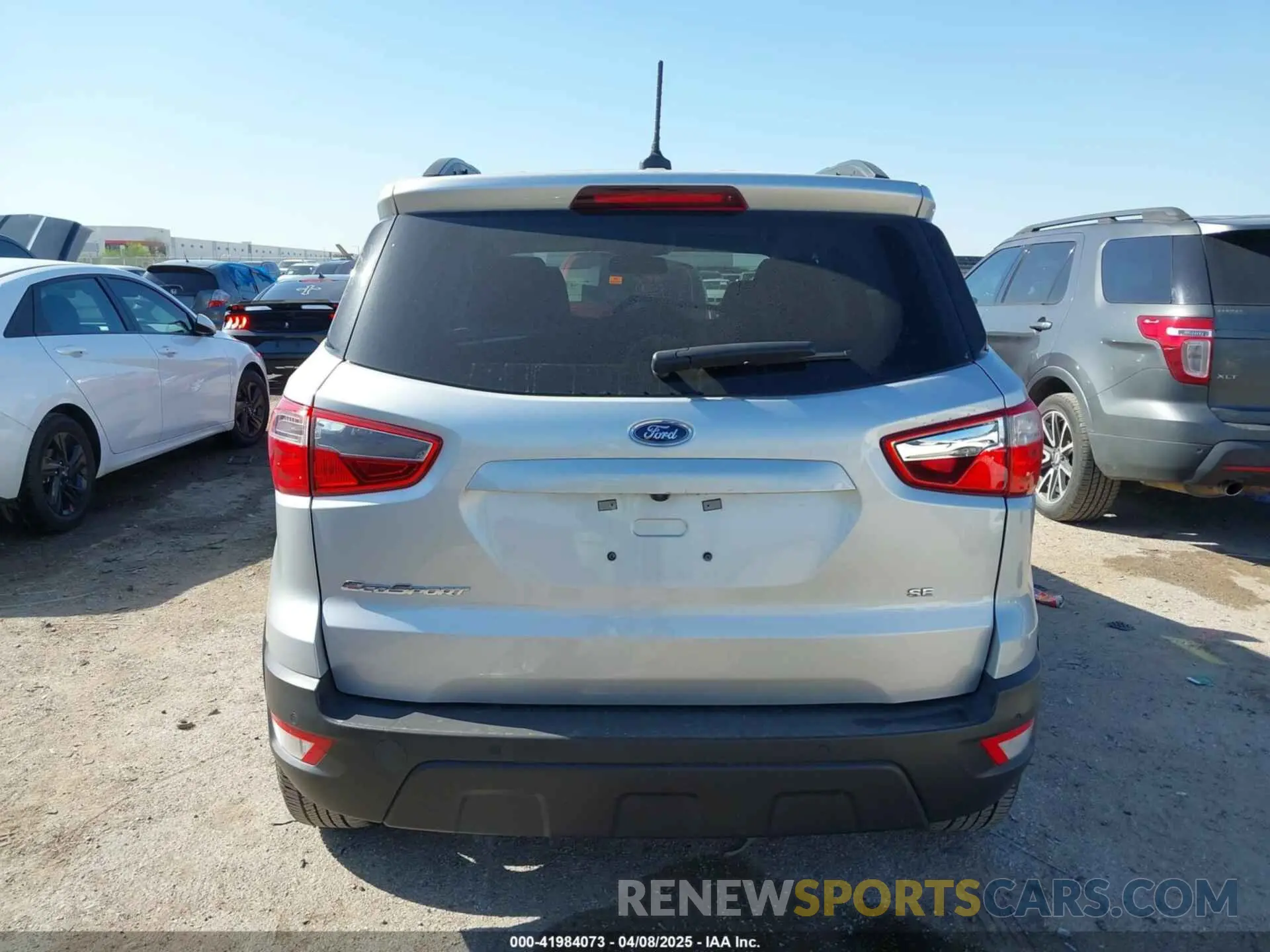17 Photograph of a damaged car MAJ3S2GE9MC455900 FORD ECOSPORT 2021