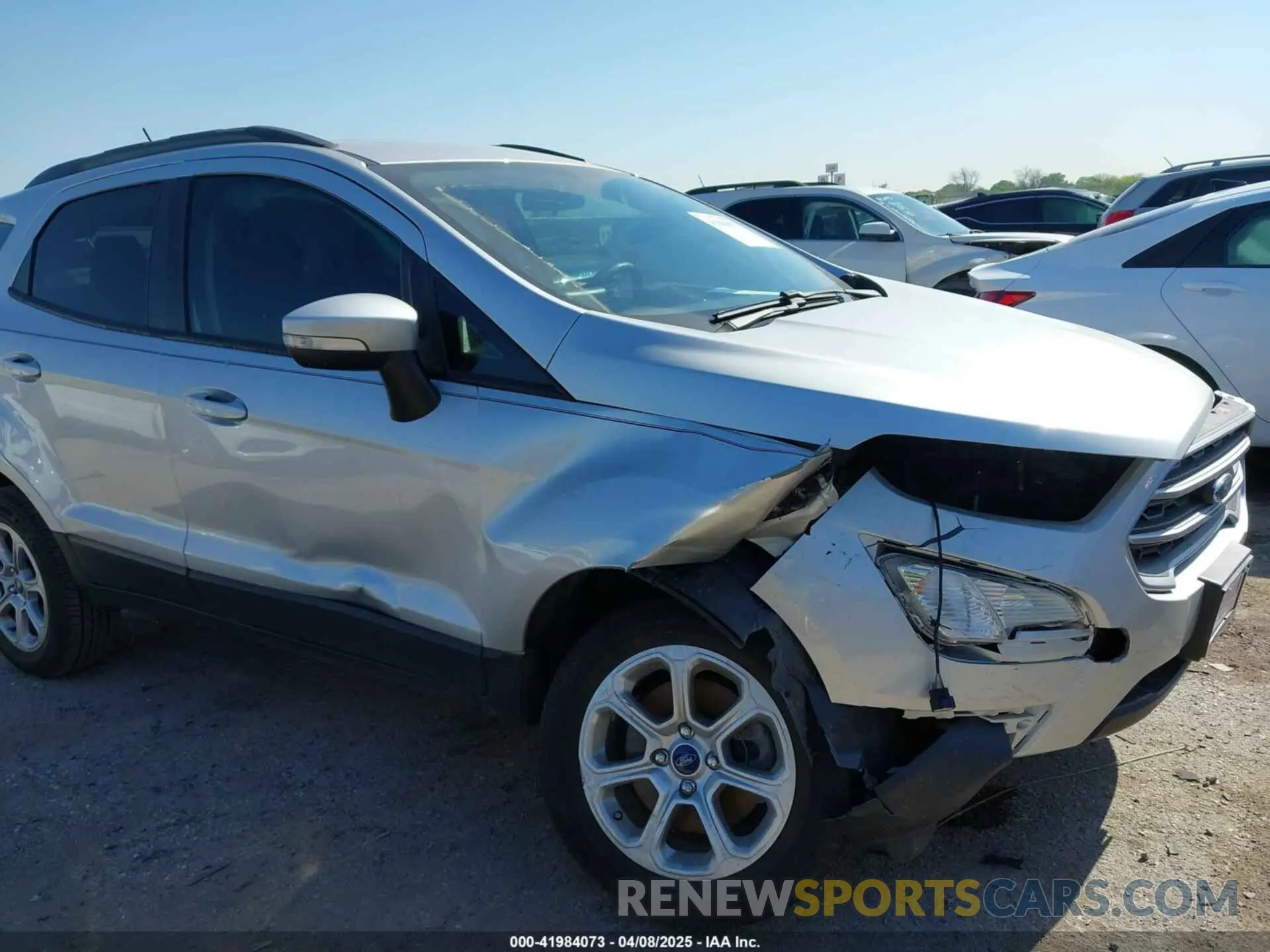 6 Photograph of a damaged car MAJ3S2GE9MC455900 FORD ECOSPORT 2021