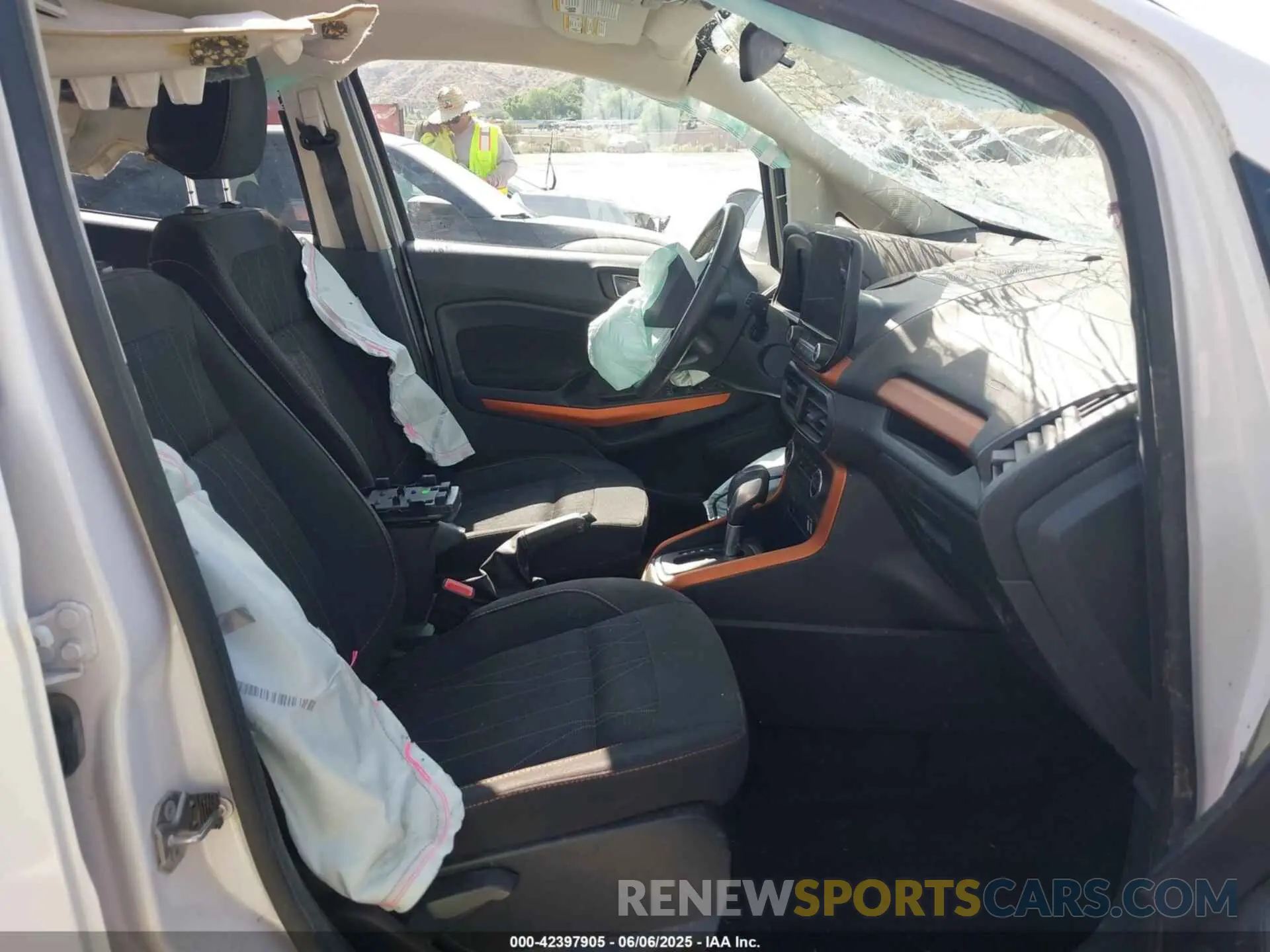 5 Photograph of a damaged car MAJ3S2GEXMC408021 FORD ECOSPORT 2021