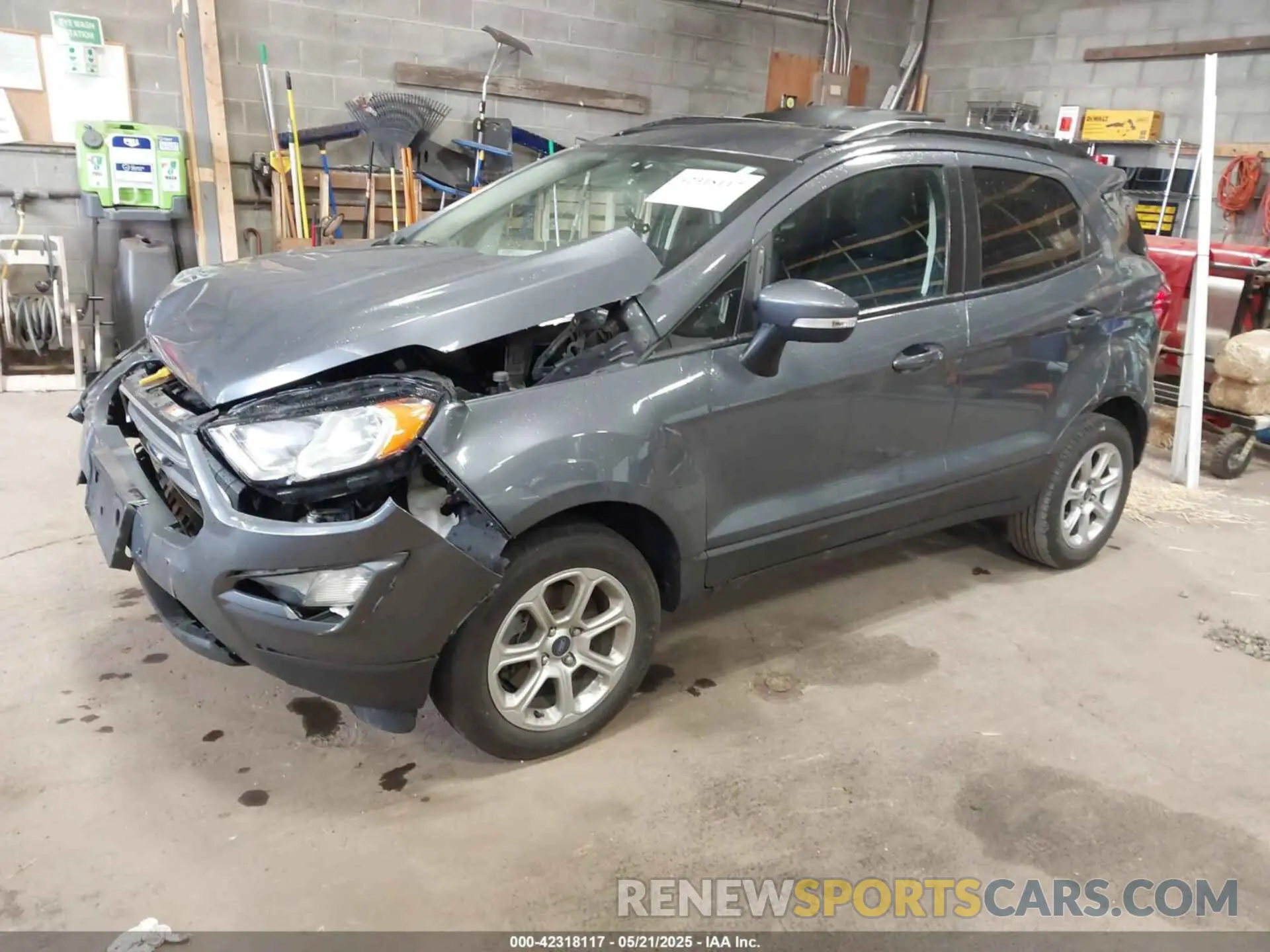 2 Photograph of a damaged car MAJ3S2GEXMC416118 FORD ECOSPORT 2021