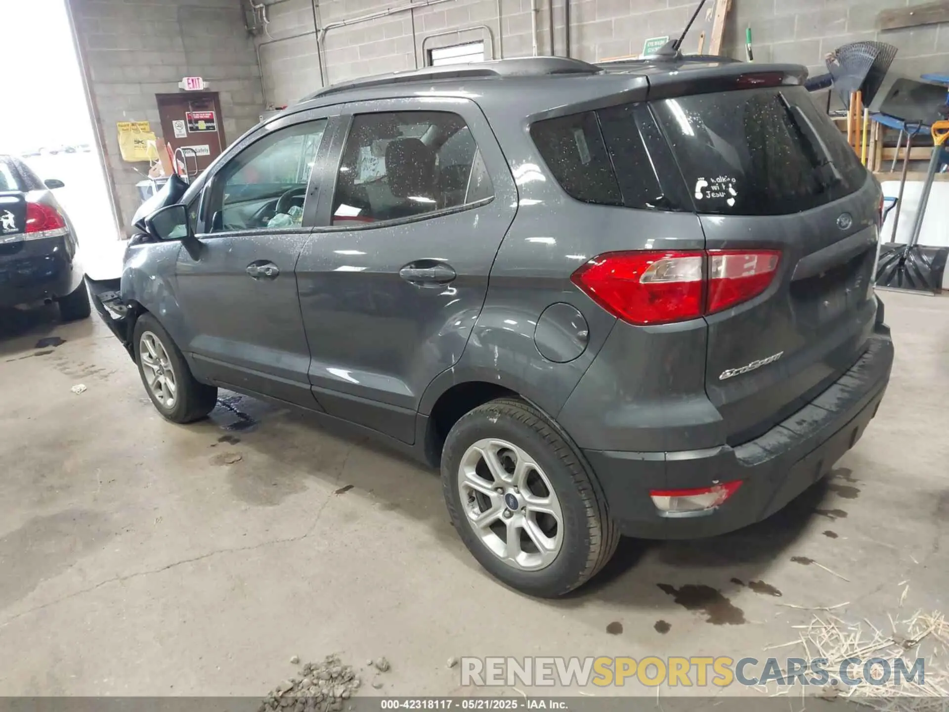 3 Photograph of a damaged car MAJ3S2GEXMC416118 FORD ECOSPORT 2021