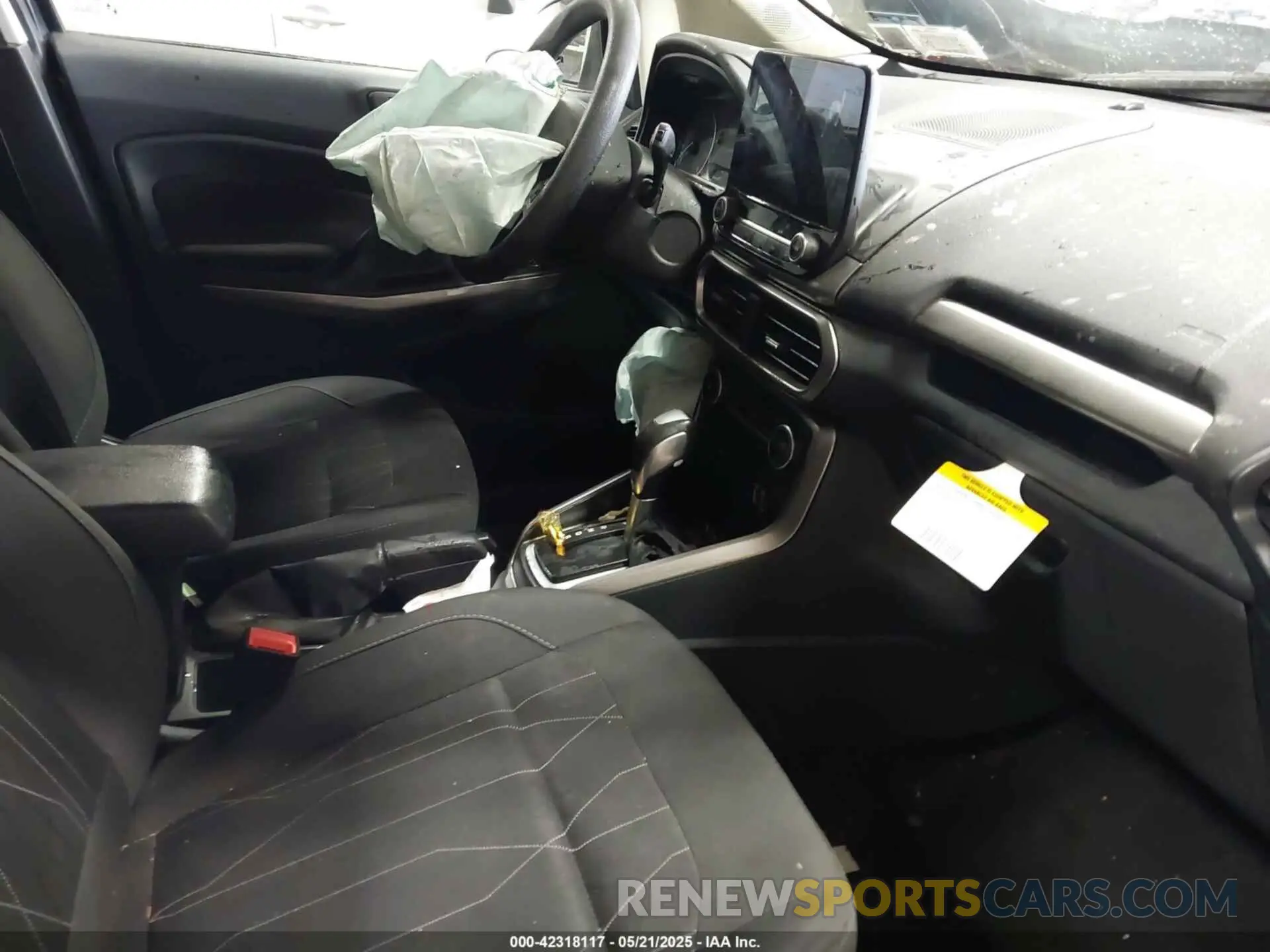 5 Photograph of a damaged car MAJ3S2GEXMC416118 FORD ECOSPORT 2021