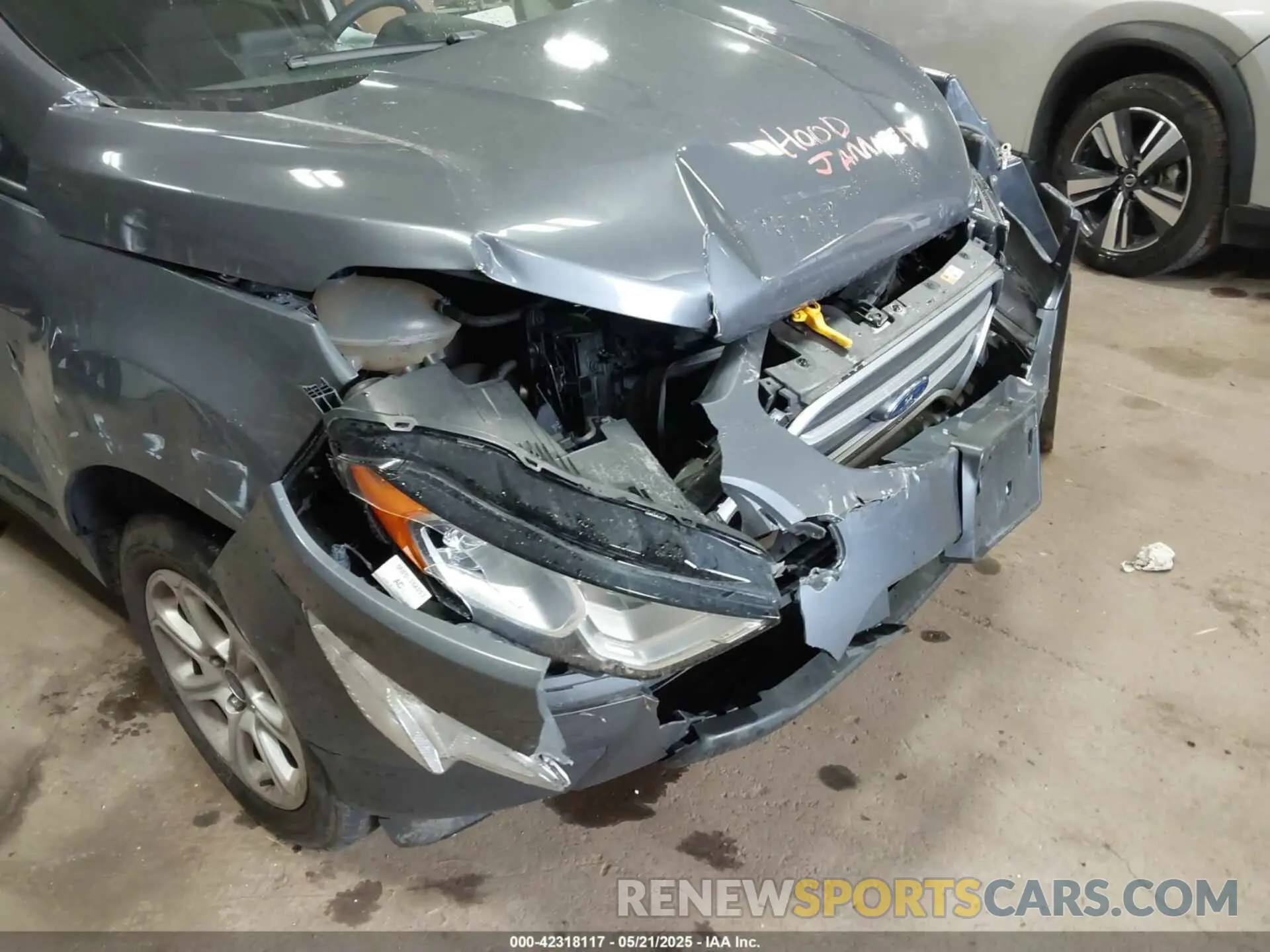 6 Photograph of a damaged car MAJ3S2GEXMC416118 FORD ECOSPORT 2021