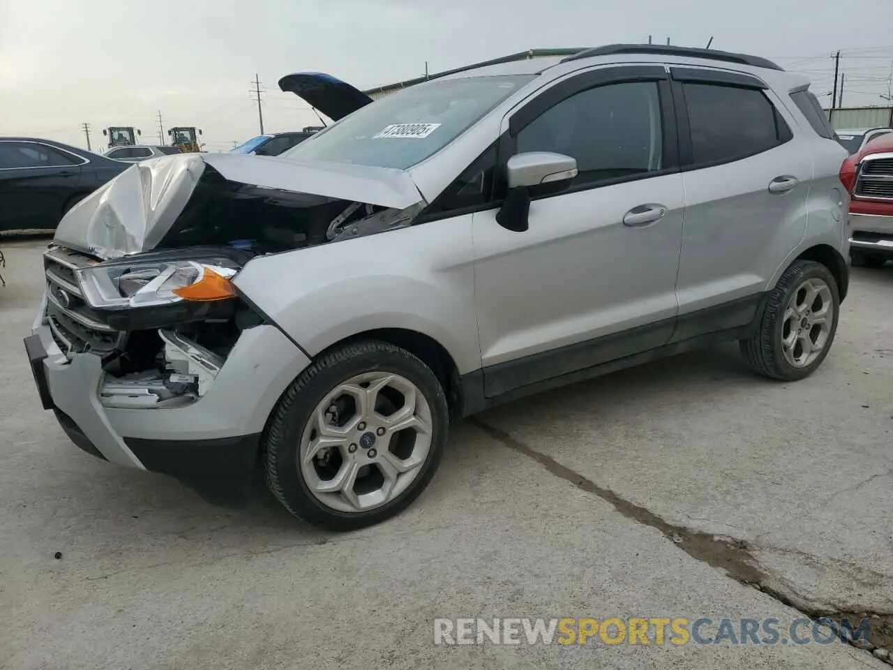 1 Photograph of a damaged car MAJ3S2GEXMC437938 FORD ECOSPORT 2021