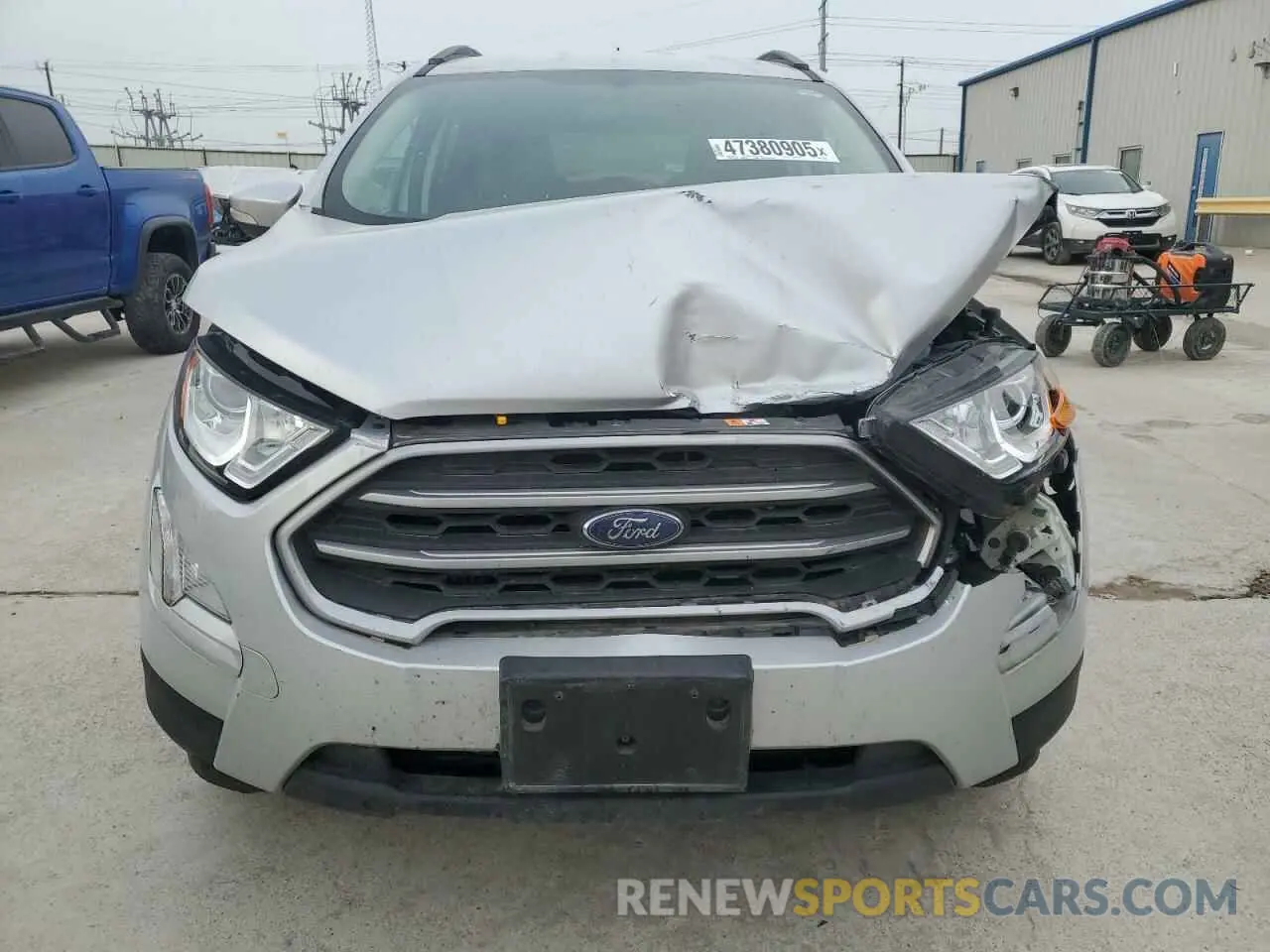 5 Photograph of a damaged car MAJ3S2GEXMC437938 FORD ECOSPORT 2021