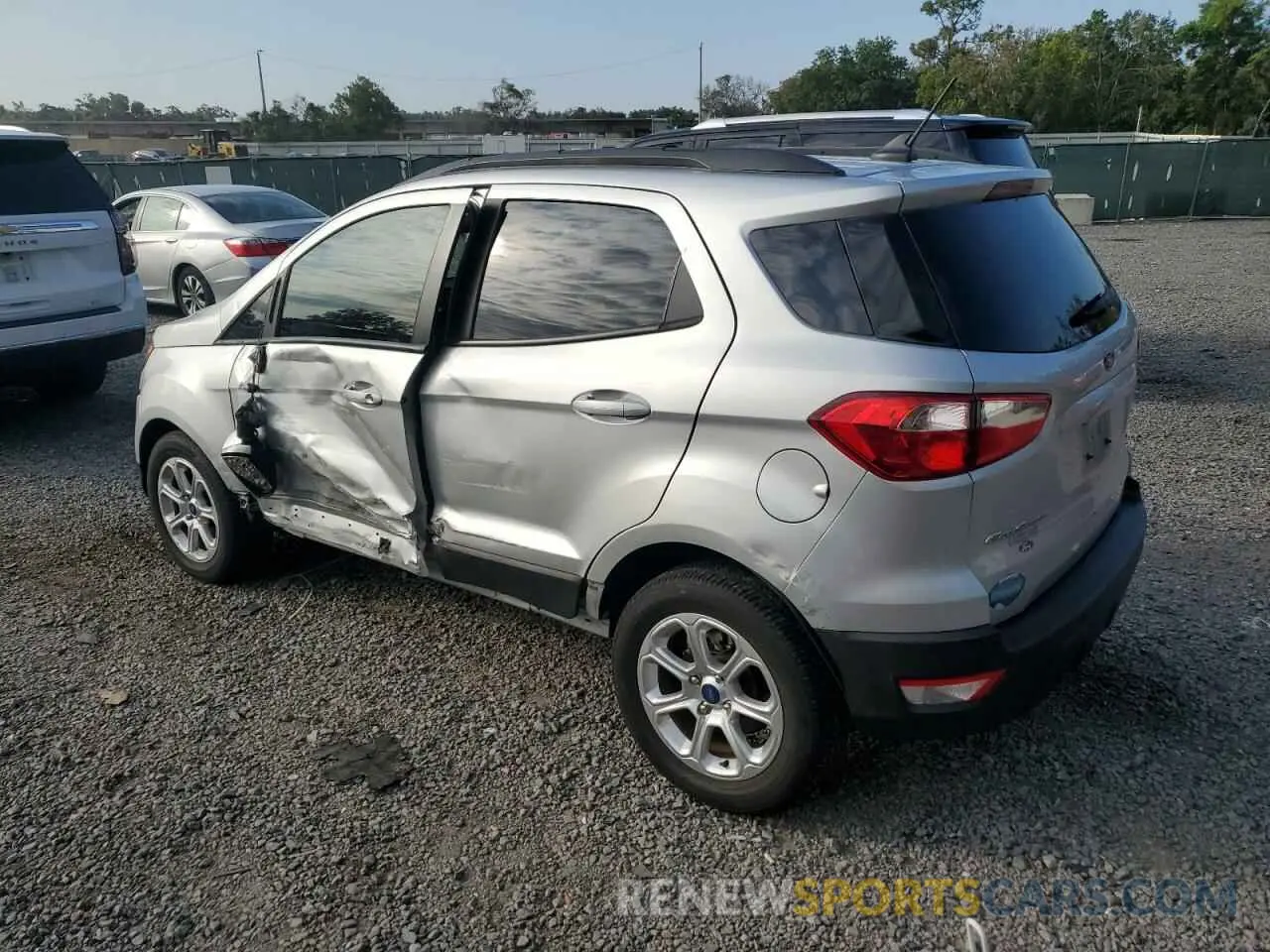 2 Photograph of a damaged car MAJ3S2GEXMC449698 FORD ECOSPORT 2021