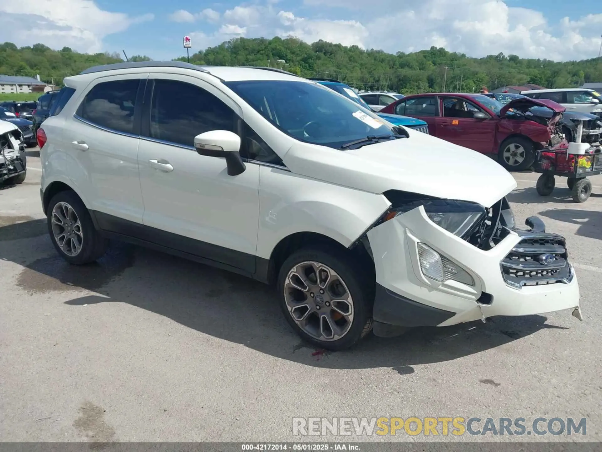 1 Photograph of a damaged car MAJ3S2KE3MC400477 FORD ECOSPORT 2021