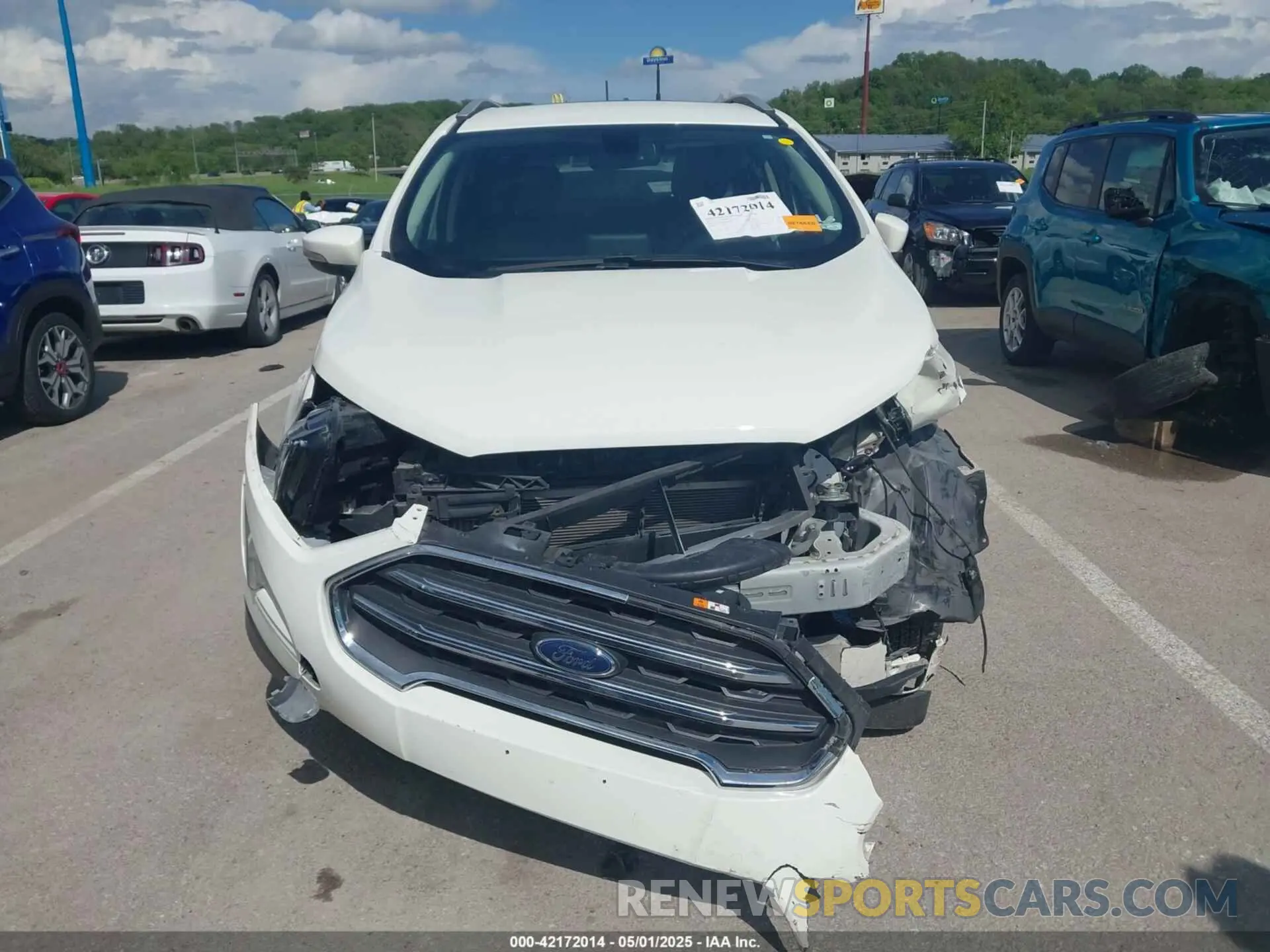 12 Photograph of a damaged car MAJ3S2KE3MC400477 FORD ECOSPORT 2021
