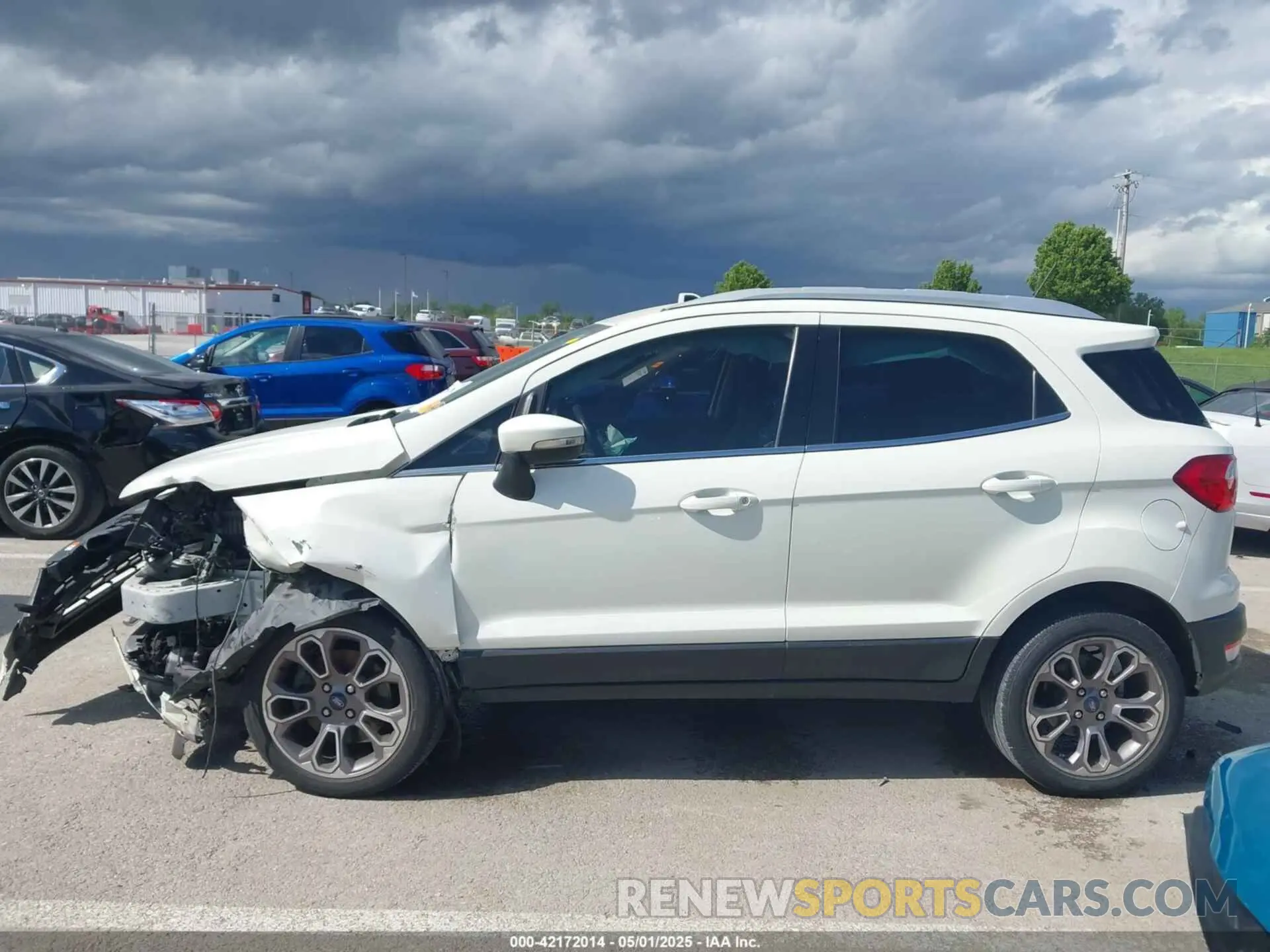 14 Photograph of a damaged car MAJ3S2KE3MC400477 FORD ECOSPORT 2021