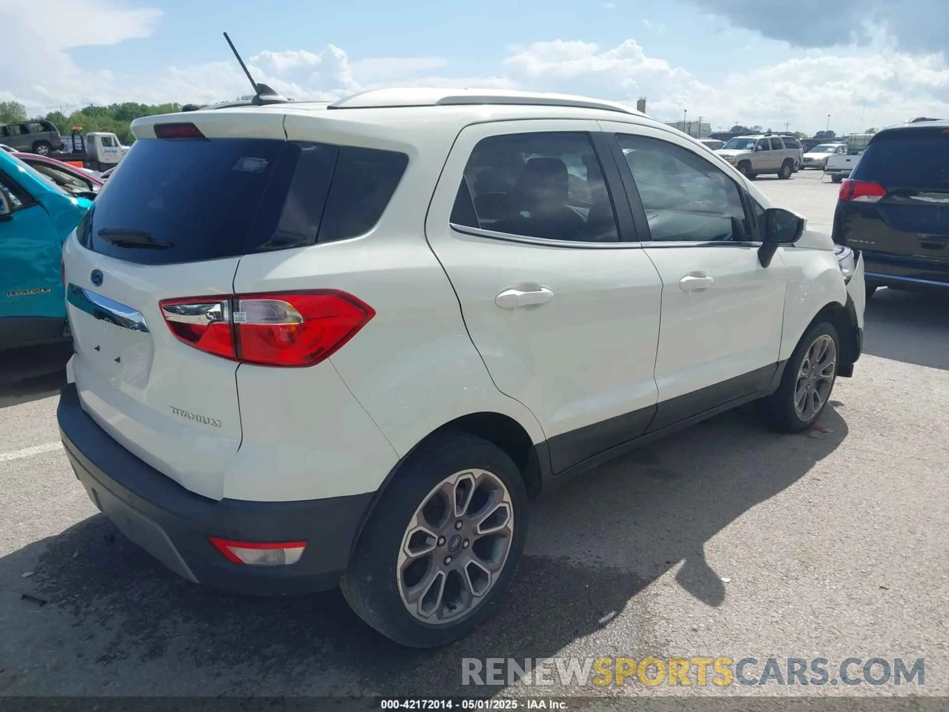 4 Photograph of a damaged car MAJ3S2KE3MC400477 FORD ECOSPORT 2021